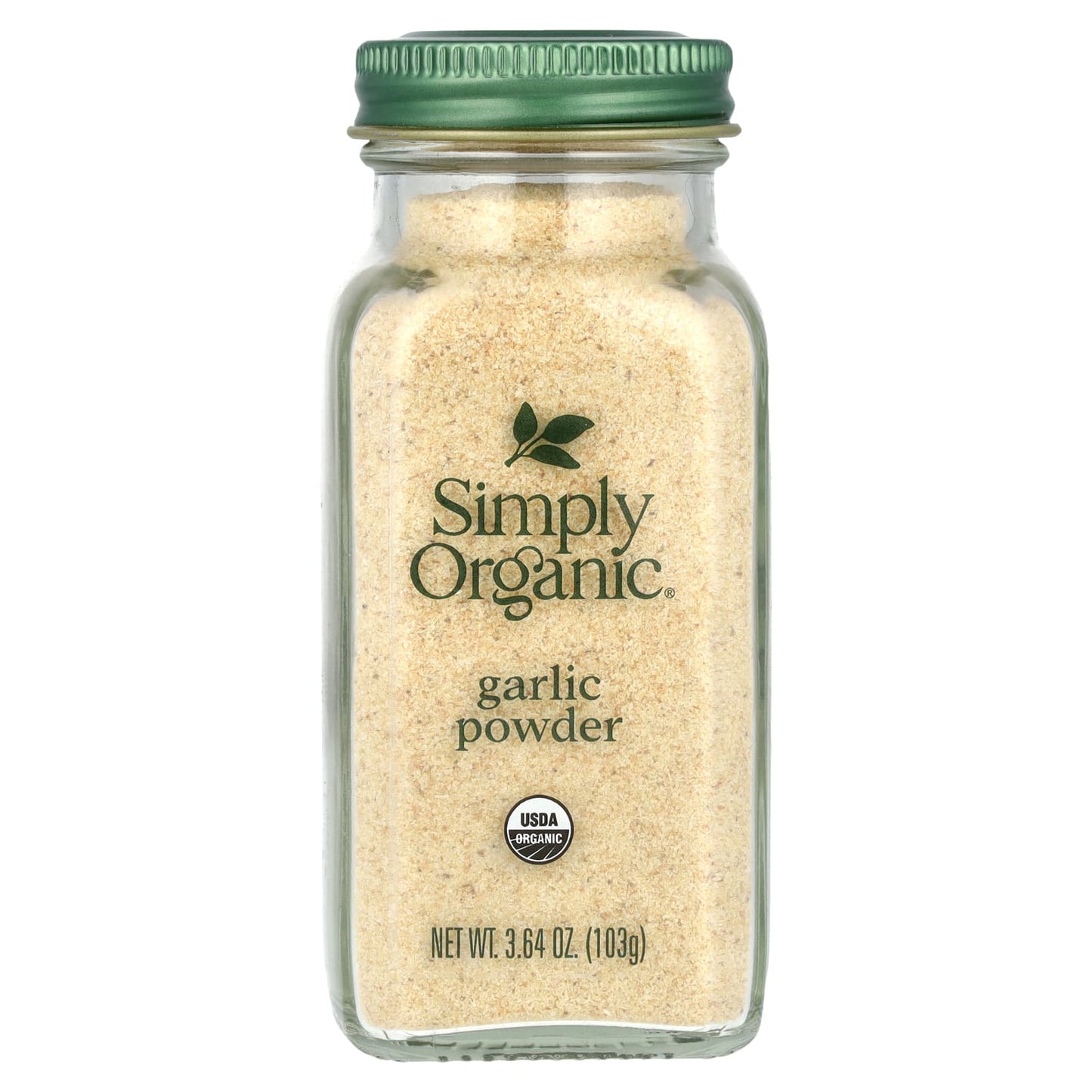Simply Organic, Garlic Powder, 3.64 oz (103 g) - Image 1
