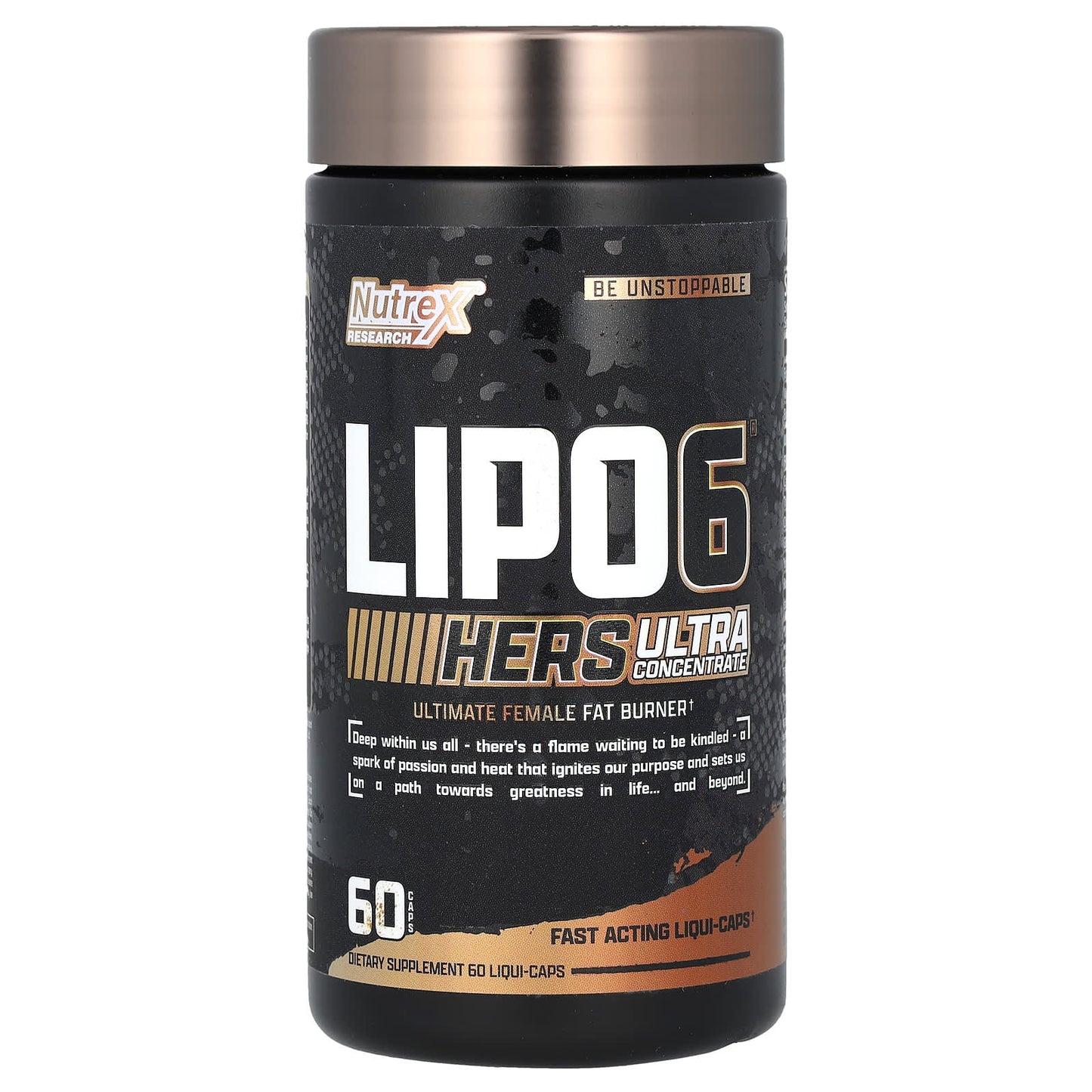 Nutrex Research, LIPO 6 Hers, Ultra Concentrate, 60 Liqui-Caps - Image 1