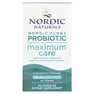 Nordic Naturals Flora Probiotic Maximum Care, 90 Billion CFU, 30 Capsules