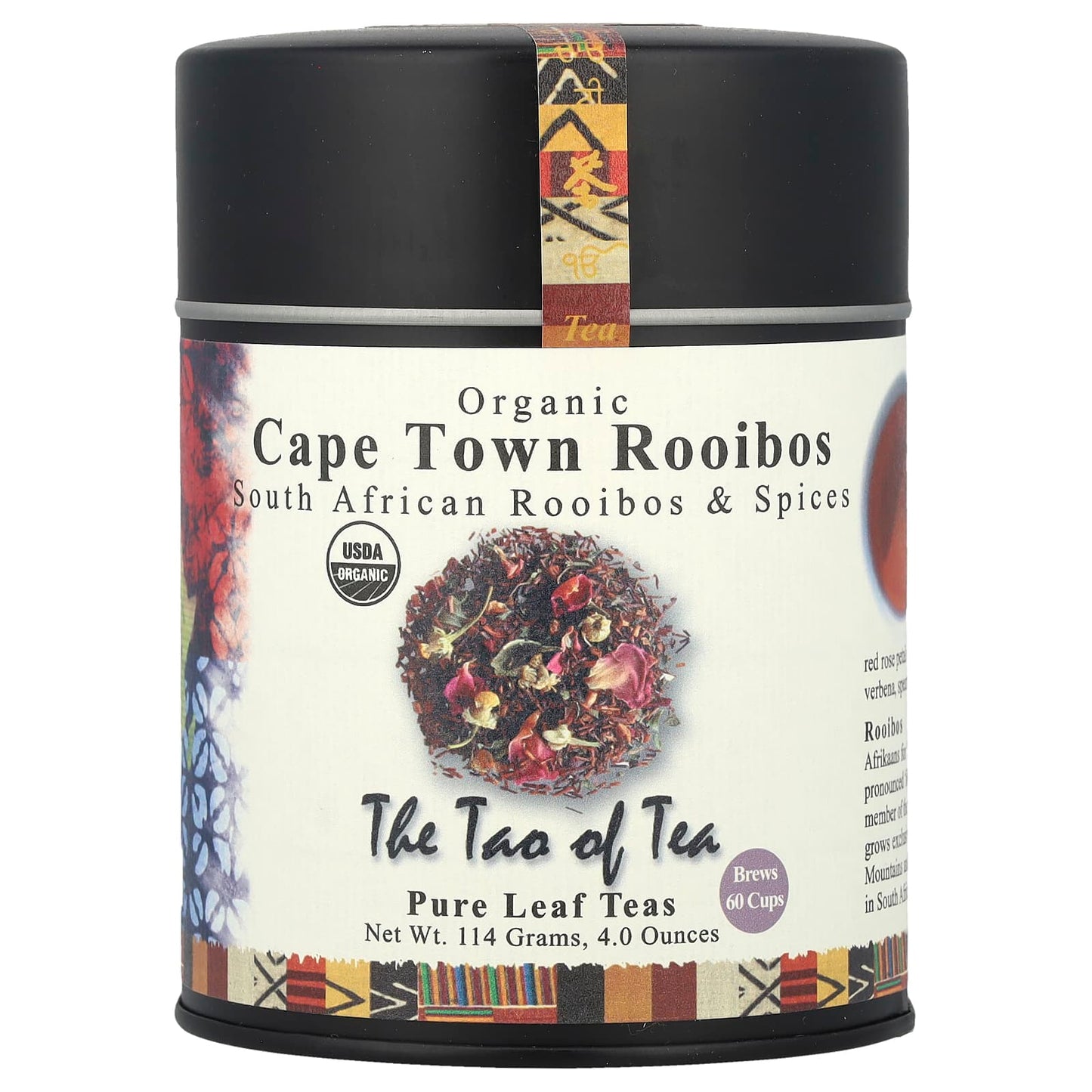 The Tao of Tea, Organic, Cape Town Rooibos, 4 oz (114 g) - Image 1