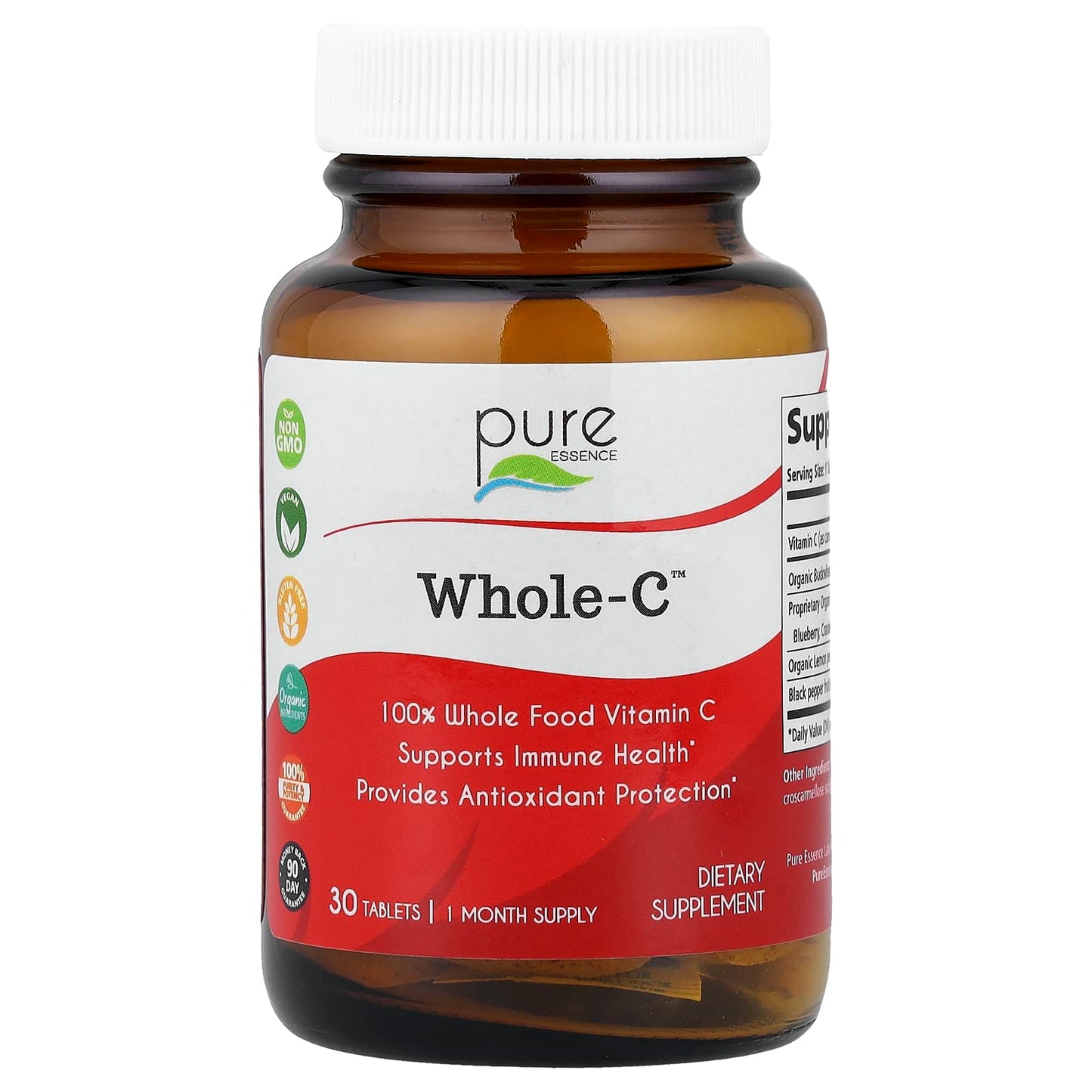 Pure Essence, Whole-C™, 30 Tablets - Image 1