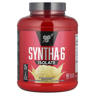 BSN Syntha-6 Isolate Protein Powder Drink Mix, 4.02 lbs Vanilla Ice Cream