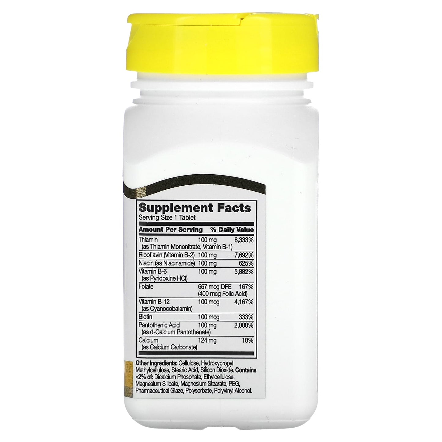 21st Century B-Complex Vitamin Supplement - Energy Support & Gluten Free - Image 2