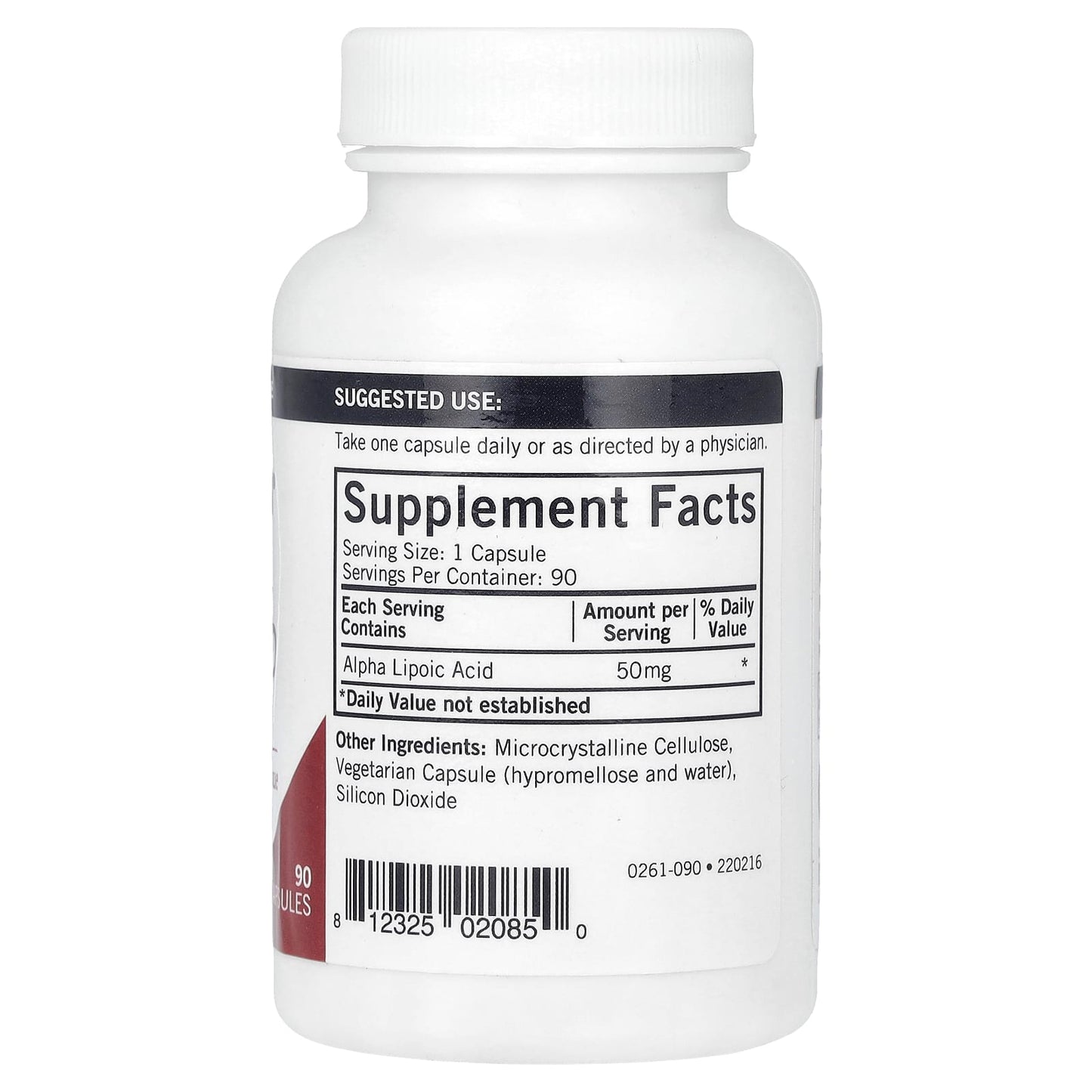 Kirkman Labs, Alpha Lipoic Acid, 50 mg, 90 Capsules - Image 2
