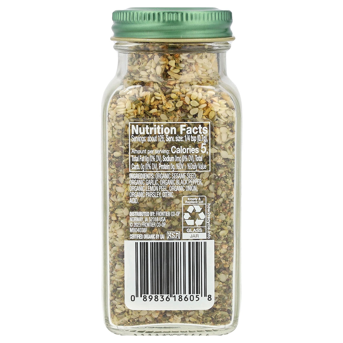 Simply Organic, Garlic 'N Herb, 3.1 oz (88 g) - Image 2
