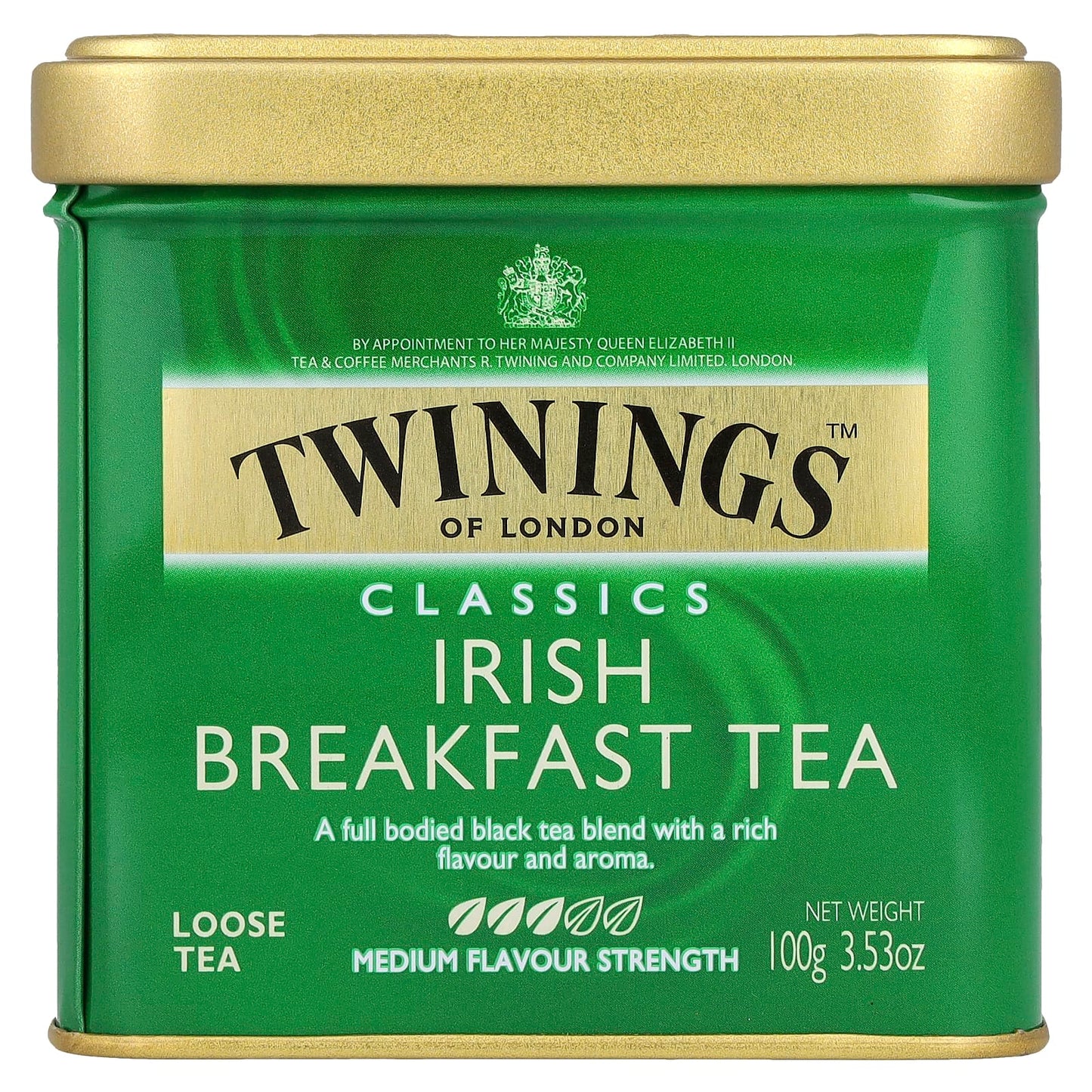 Twinings, Classics, Irish Breakfast Loose Tea, 3.53 oz (100 g) - Image 1