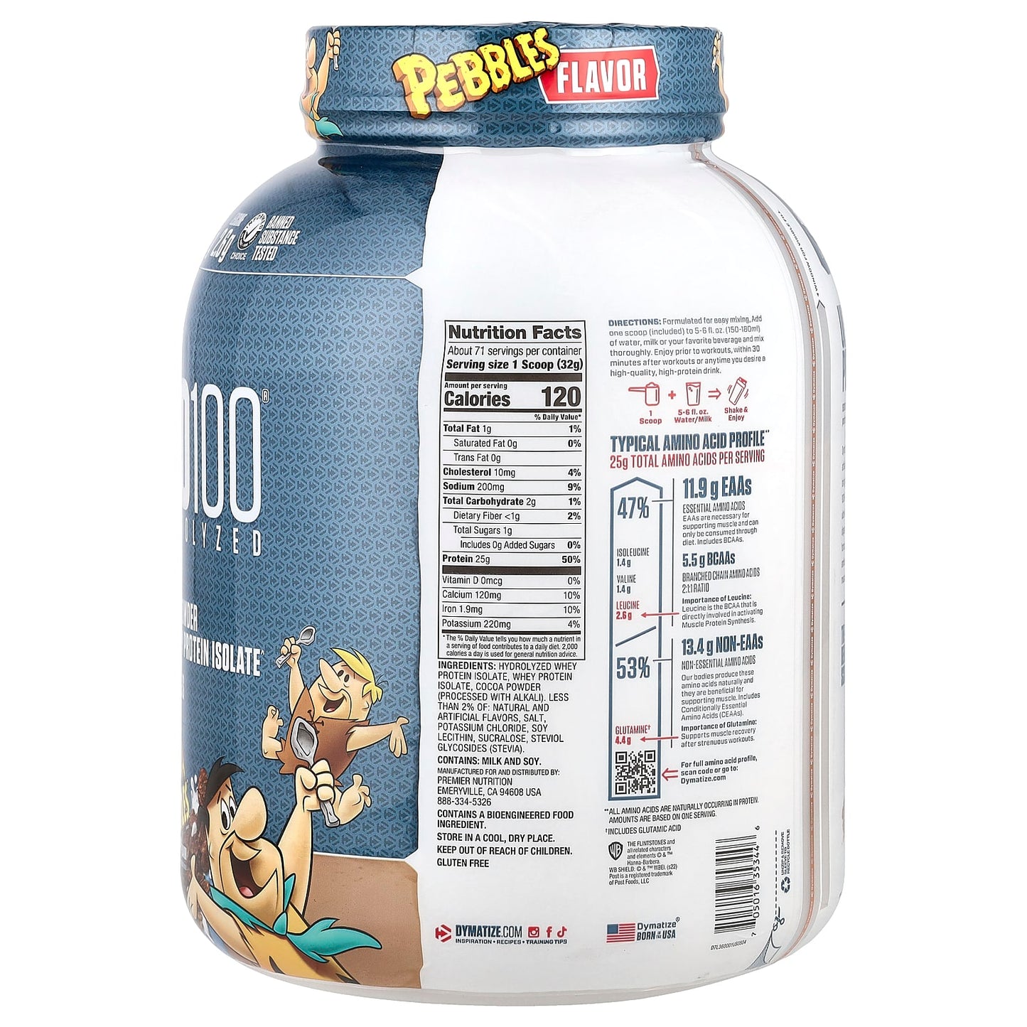 Dymatize ISO100 Hydrolyzed Protein Powder - 5lb - Fast Absorbing & Lean Muscle - Image 2