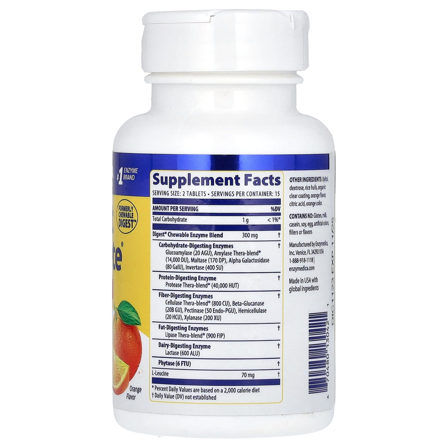 Unlock Digestive Happiness with Enzymedica Chewable Digest Complete - Image 2
