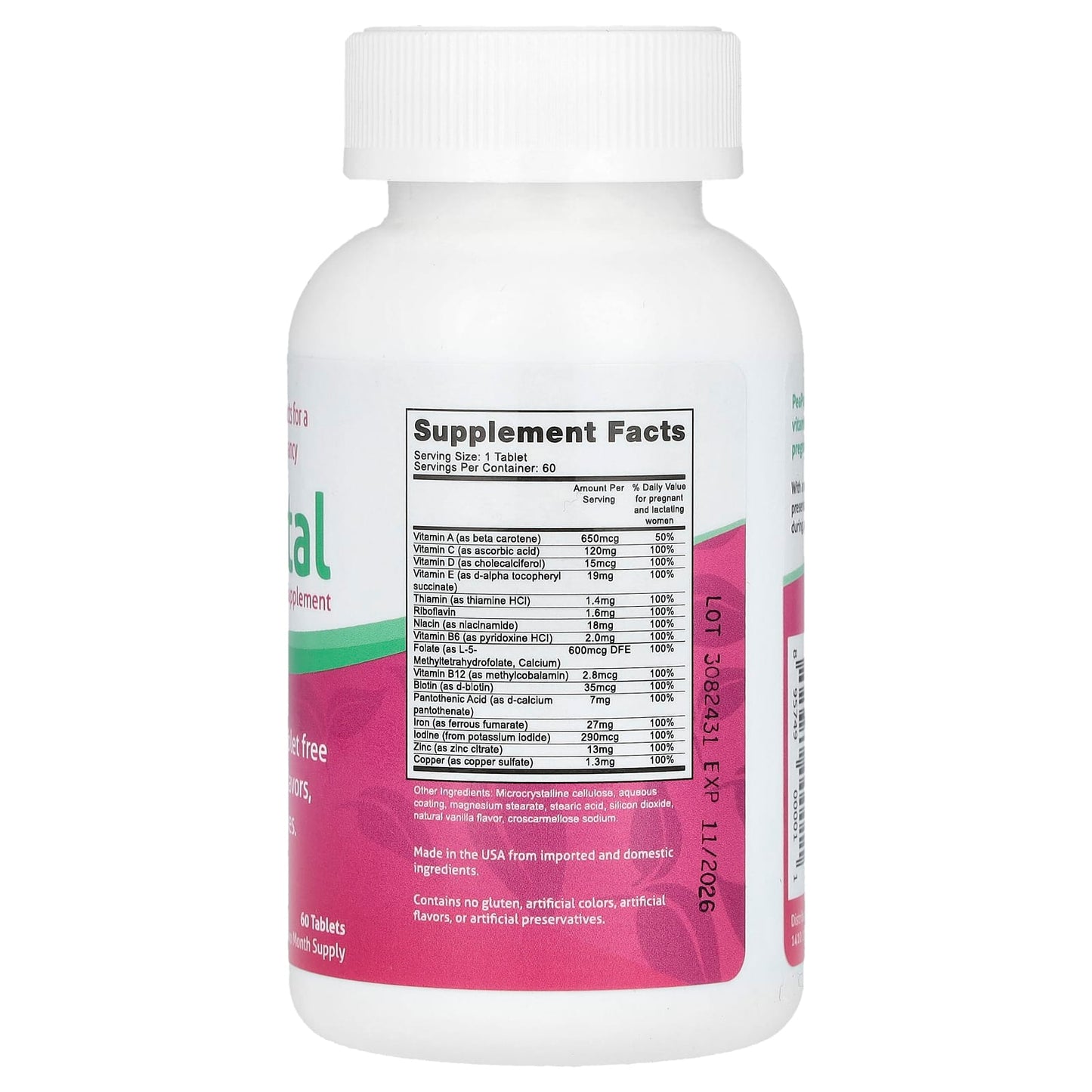 Fairhaven Health Prenatal Multivitamin for Healthy Pregnancy - Image 2