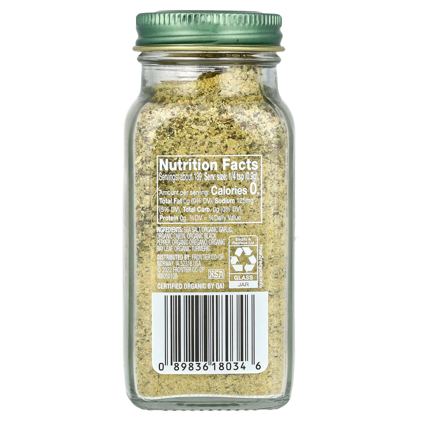 Simply Organic, Adobo Seasoning, 4.41 oz (125 g) - Image 2