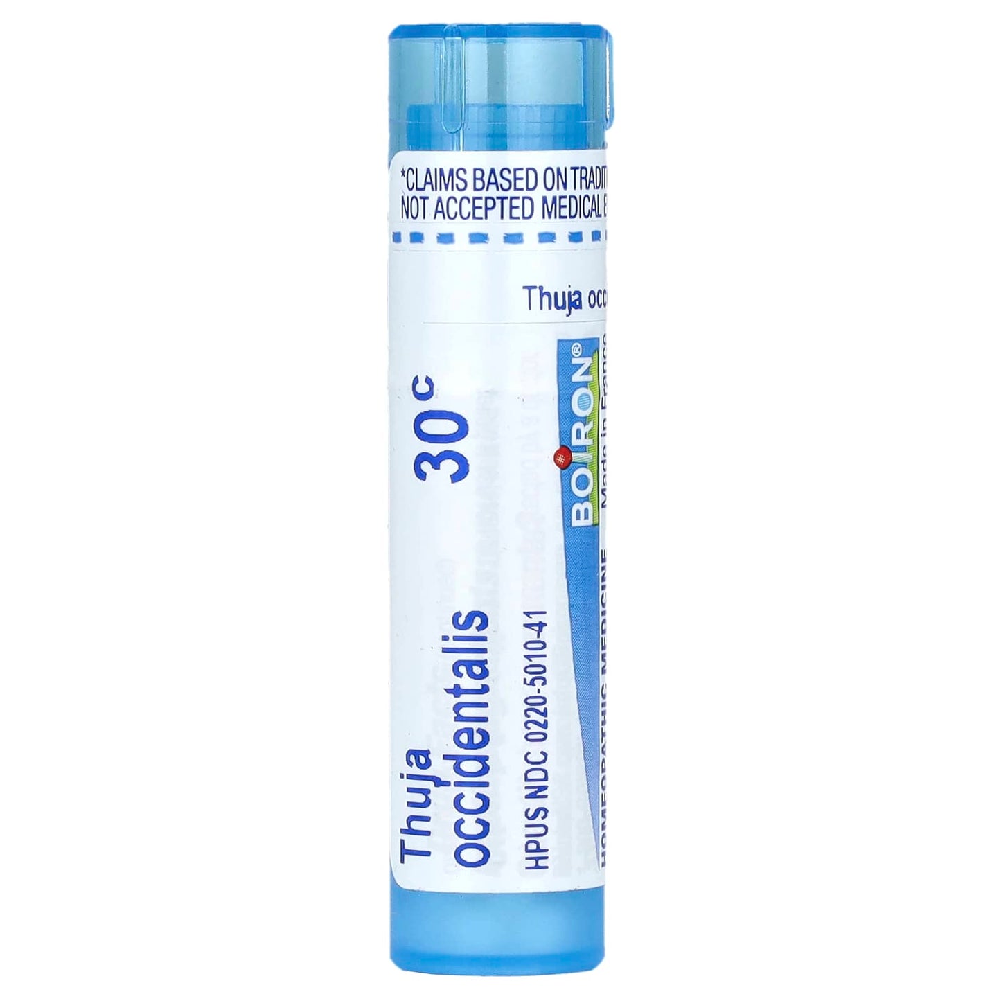 Homeopathic Wart Relief with Thuja Occidentalis 30C, 80 Pellets - Image 1