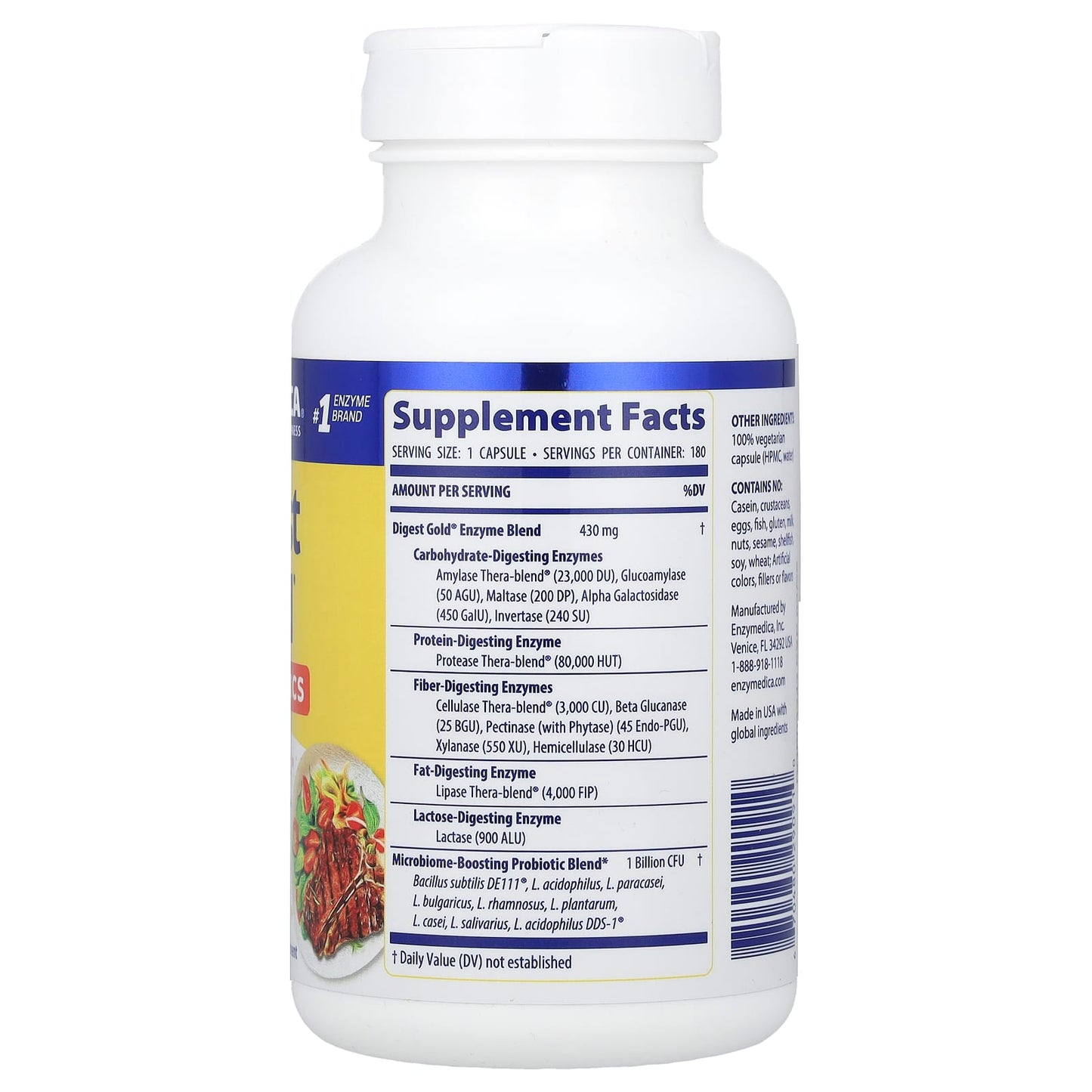 Enzymedica Digest Gold + Probiotics for Optimal Digestive Health - Image 2