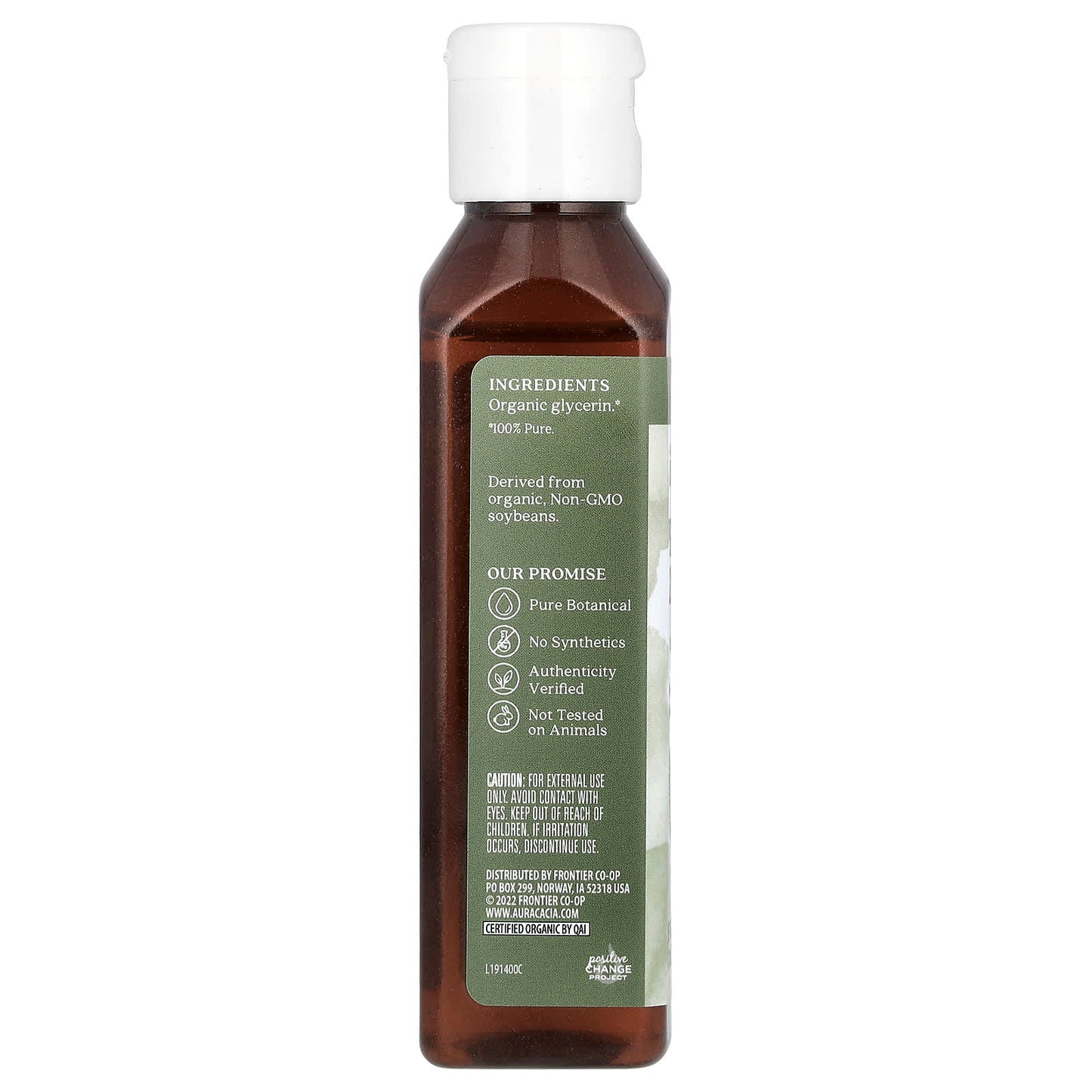 Nourish Your Skin with Aura Cacia Organic Glycerin Oil 4 fl oz - Image 2