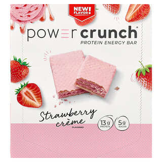 Strawberry Creme Protein Energy Bars by BNRG - 12 Count