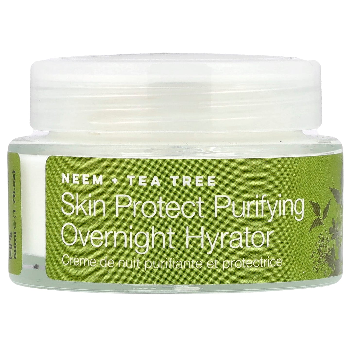Urban Veda, Skin Protect Purifying Overnight Hydrator, Neem + Tea Tree, 1.7 fl oz (50 ml) - Image 1