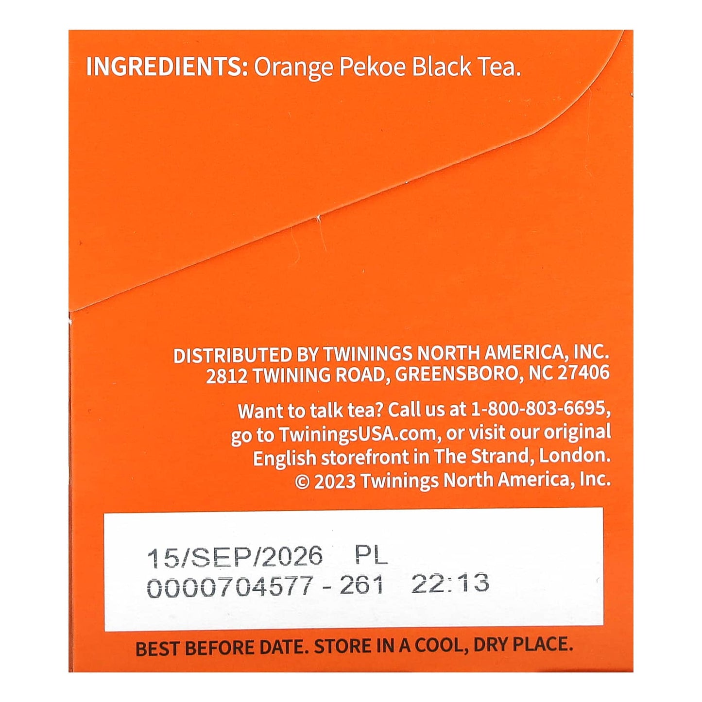 Twinings, Ceylon Pure Black Tea, 20 Tea Bags, 1.41 oz (40 g) - Image 2
