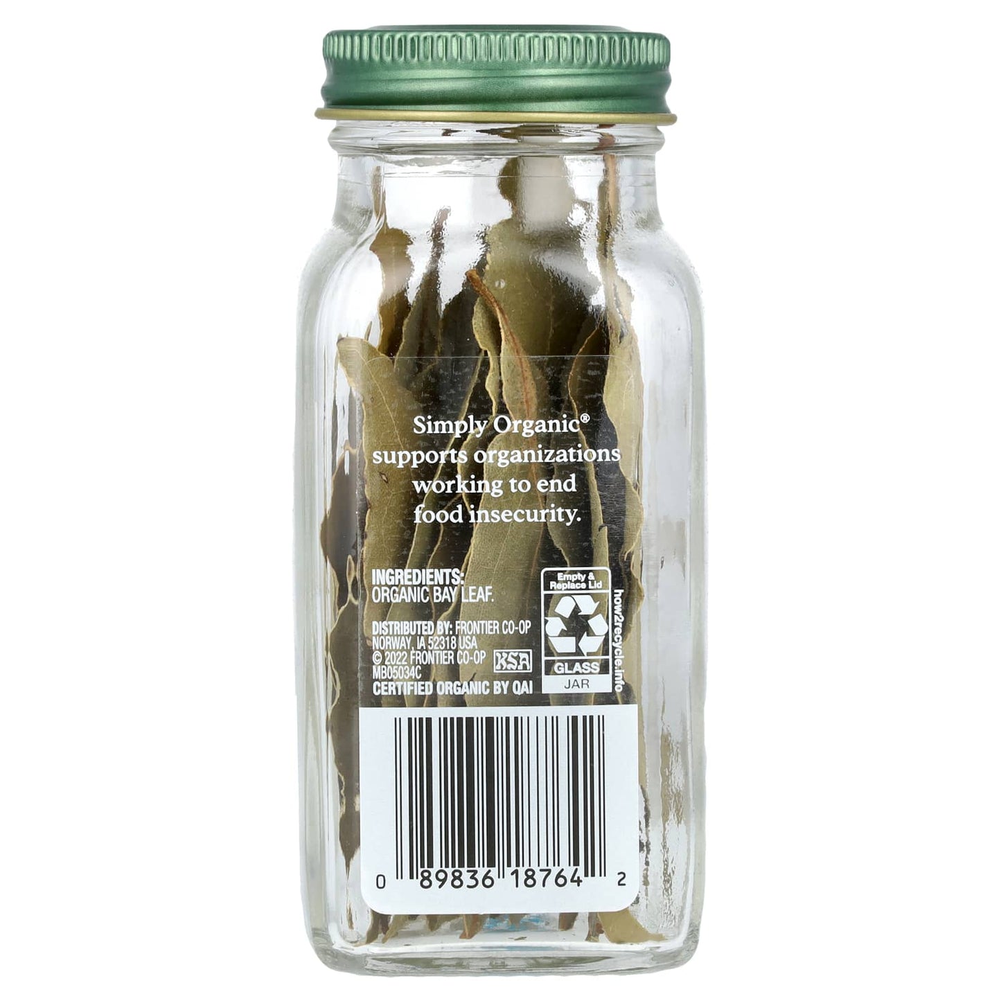 Simply Organic, Bay Leaf, 0.14 oz (4 g) - Image 2