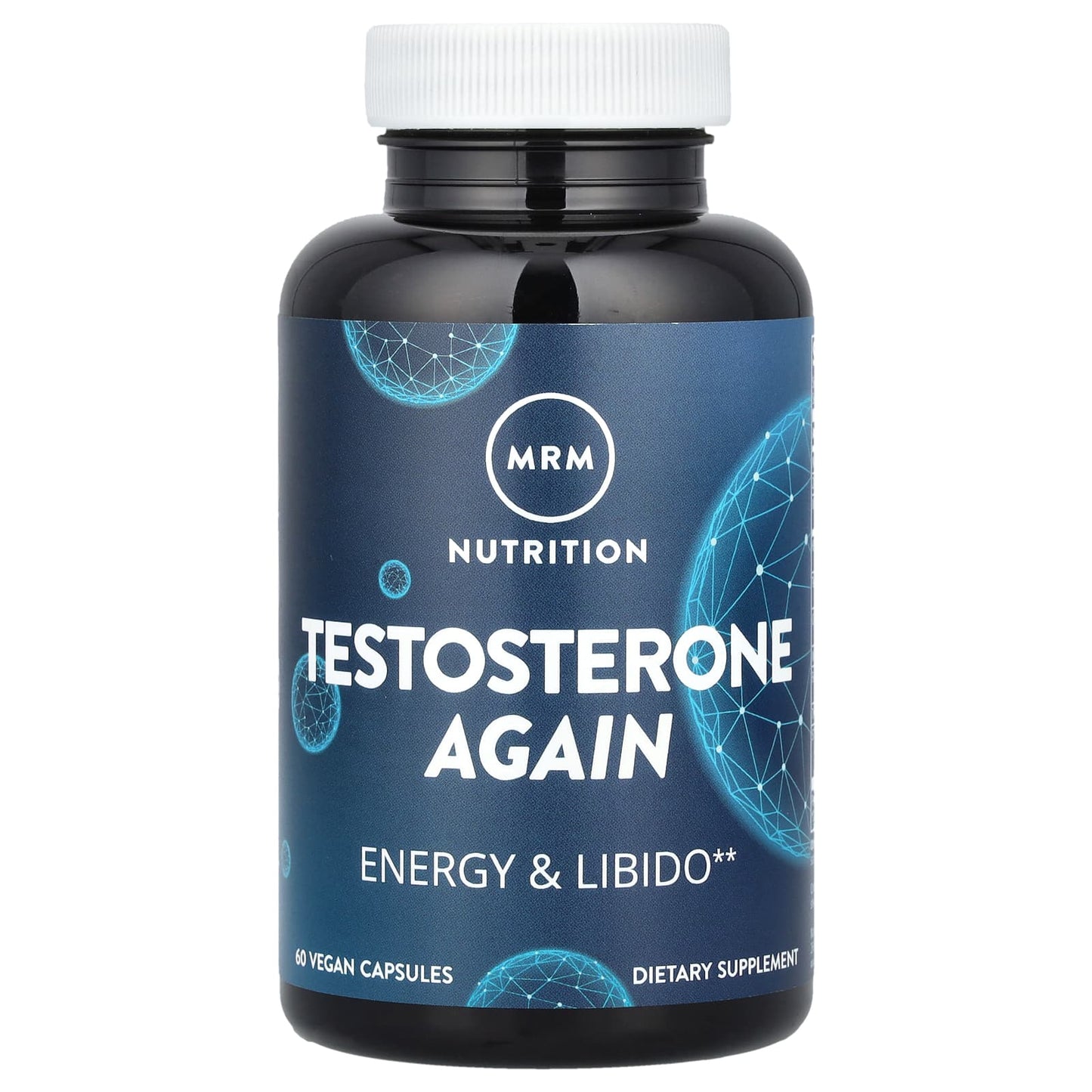 MRM Nutrition, Testosterone Again, 60 Vegan Capsules - Image 1