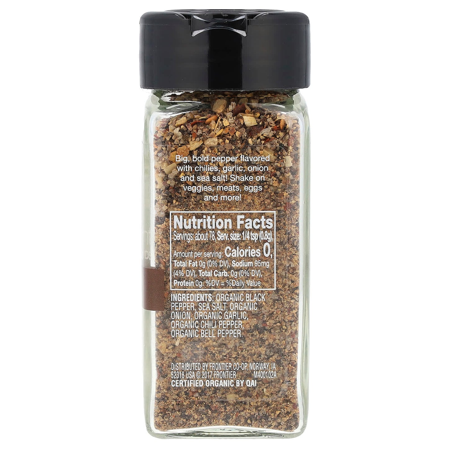 Simply Organic, Spice Right Everyday Blends, Pepper and More, 2.2 oz (62 g) - Image 2