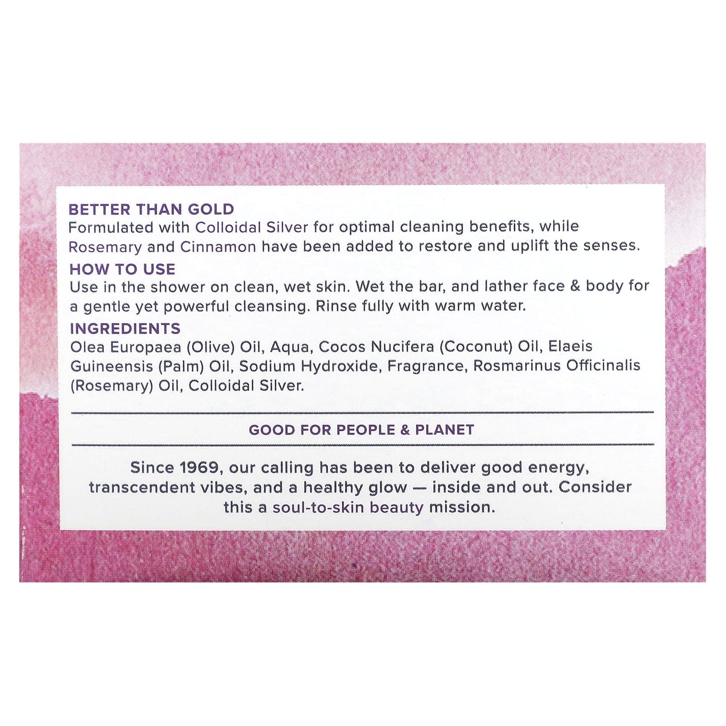 Colloidal Silver Clarifying Soap | Nourishes & Cleanses Skin - Image 2
