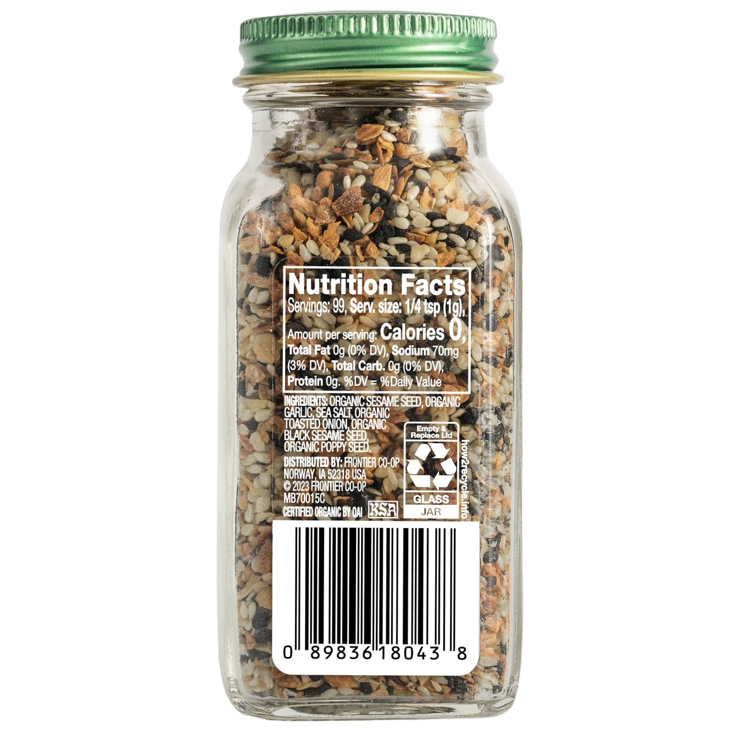 Simply Organic, Everything Blend, 3.49 oz (99 g) - Image 2