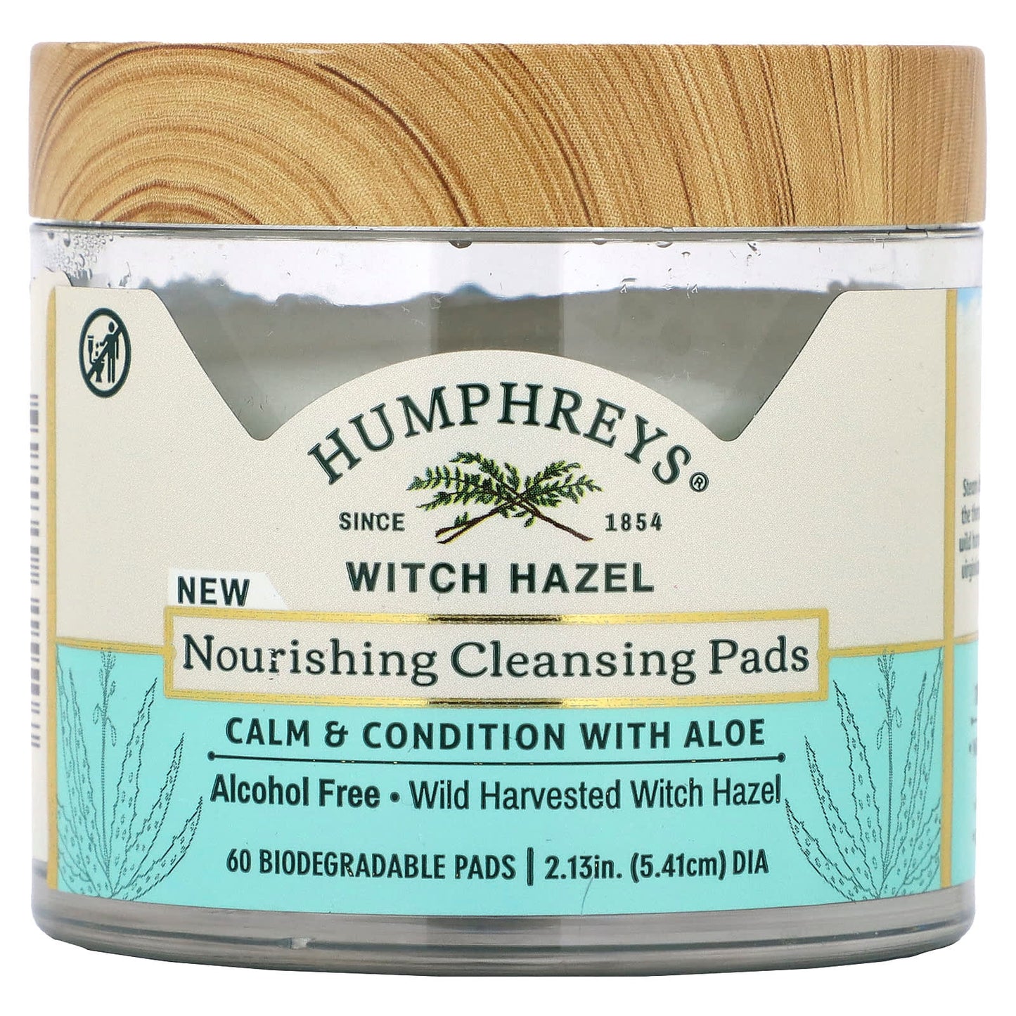 Organic Witch Hazel Cleansing Pads | Natural Skincare for Glowing Skin - Image 1