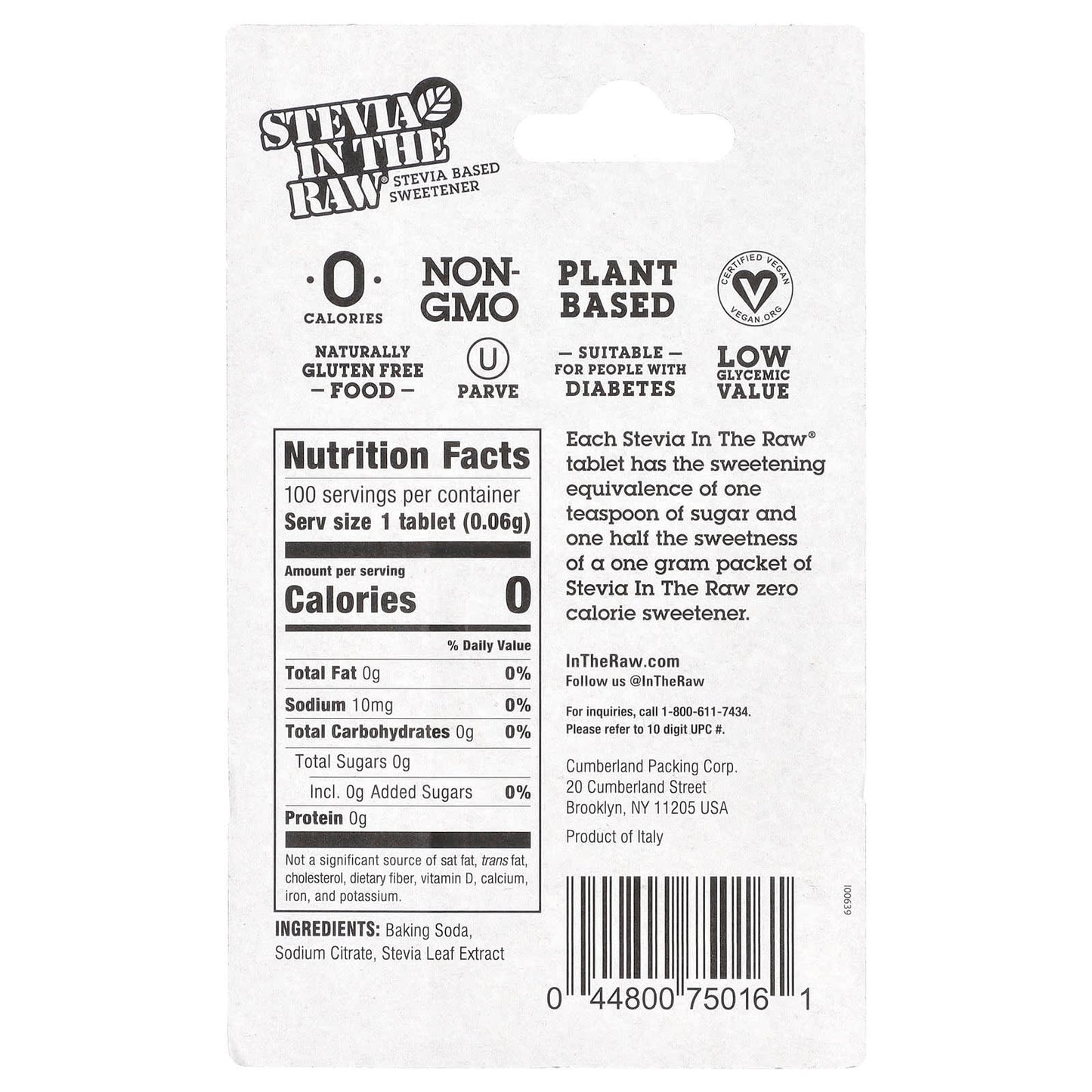 Stevia In The Raw, 0-Calorie Stevia Sweetener Tablets (100) - Image 2