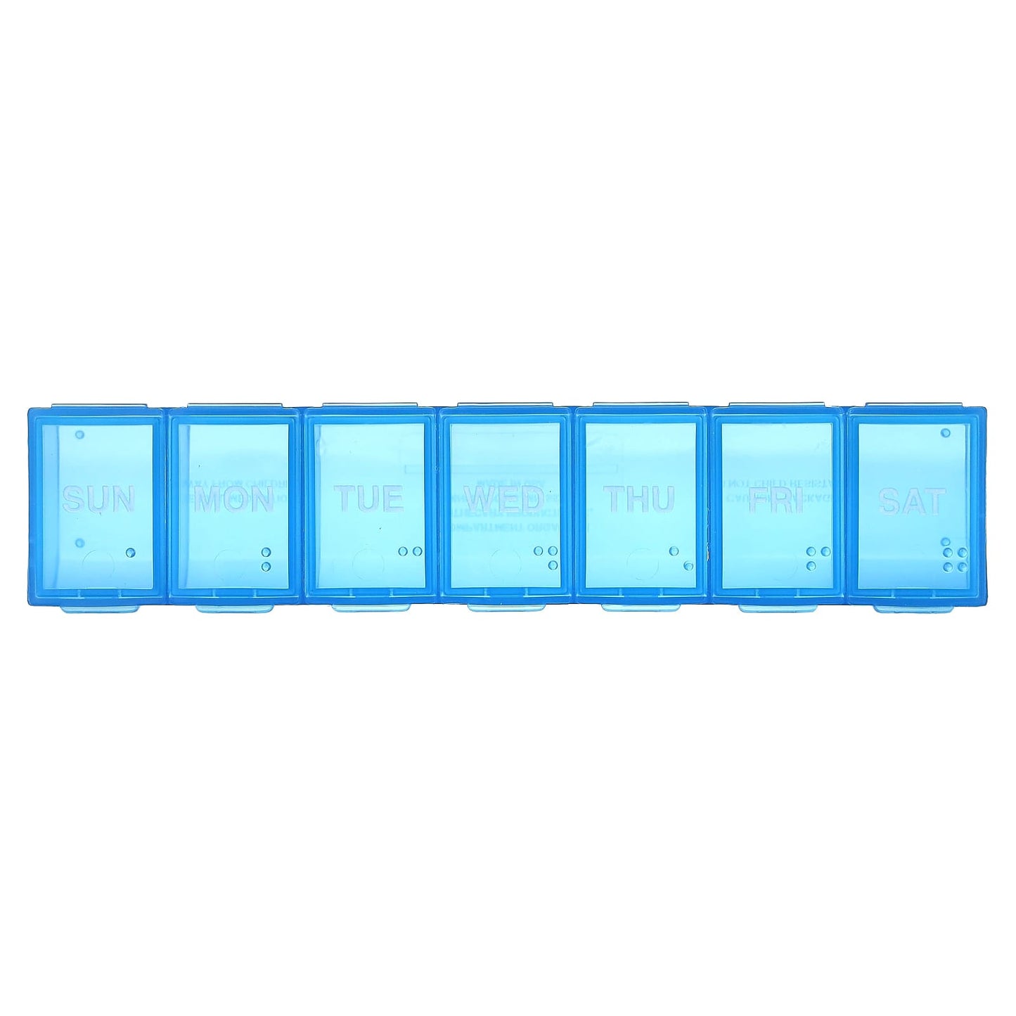 Weekly Pill Organizer with Rounded Base | Ezy Dose - Image 1