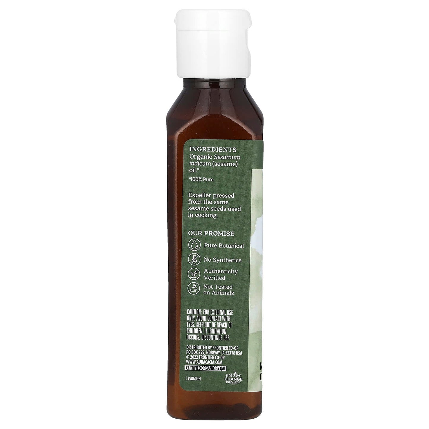 Soothe & Moisturize with Aura Cacia Organic Sesame Skin Care Oil - 4 fl oz - Image 2