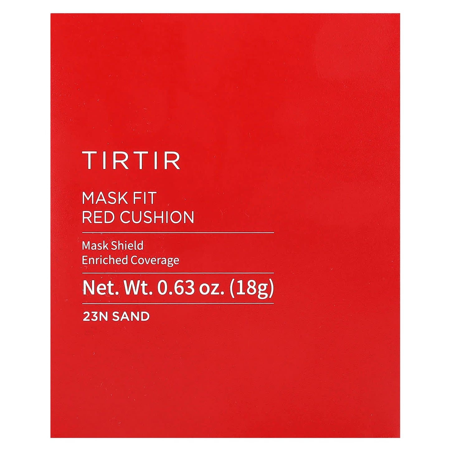 TIRTIR, Mask Fit Red Cushion, 23N Sand, 0.63 oz (18 g) - Image 2