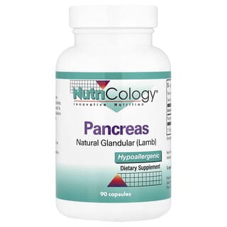 Pancreas Support with Nutricology's Natural Lamb Glandular