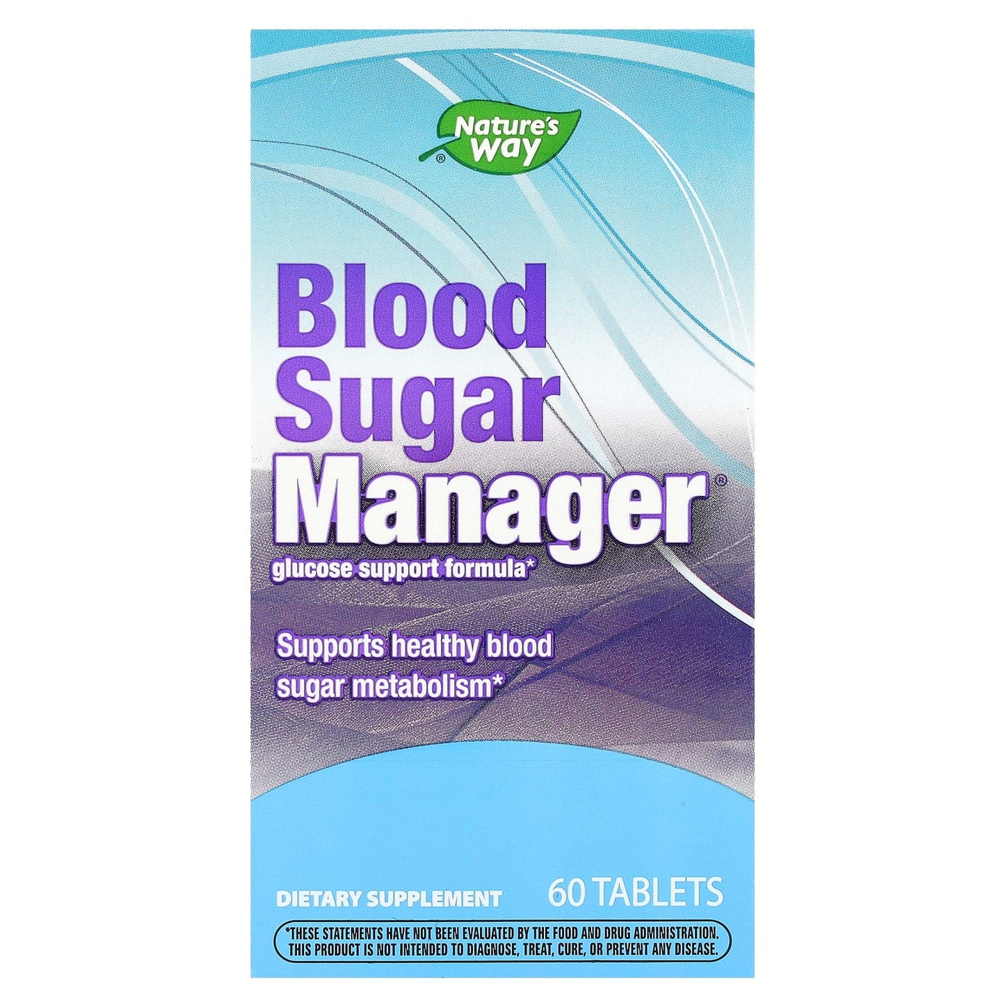 Nature's Way, Blood Sugar Manager, 60 Tablets - Image 1