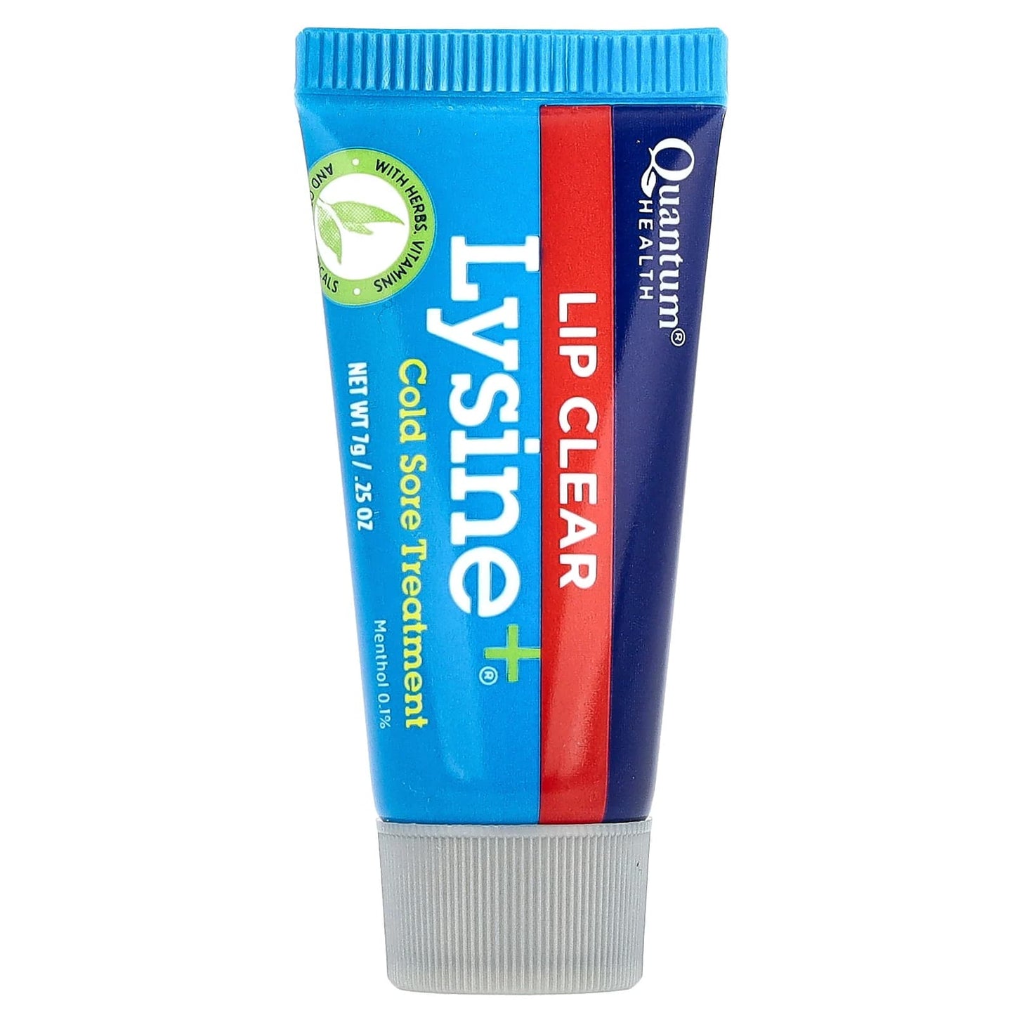 Quantum Health, Lip Clear® Lysine+®, Cold Sore Treatment, 0.25 oz (7 g) - Image 1