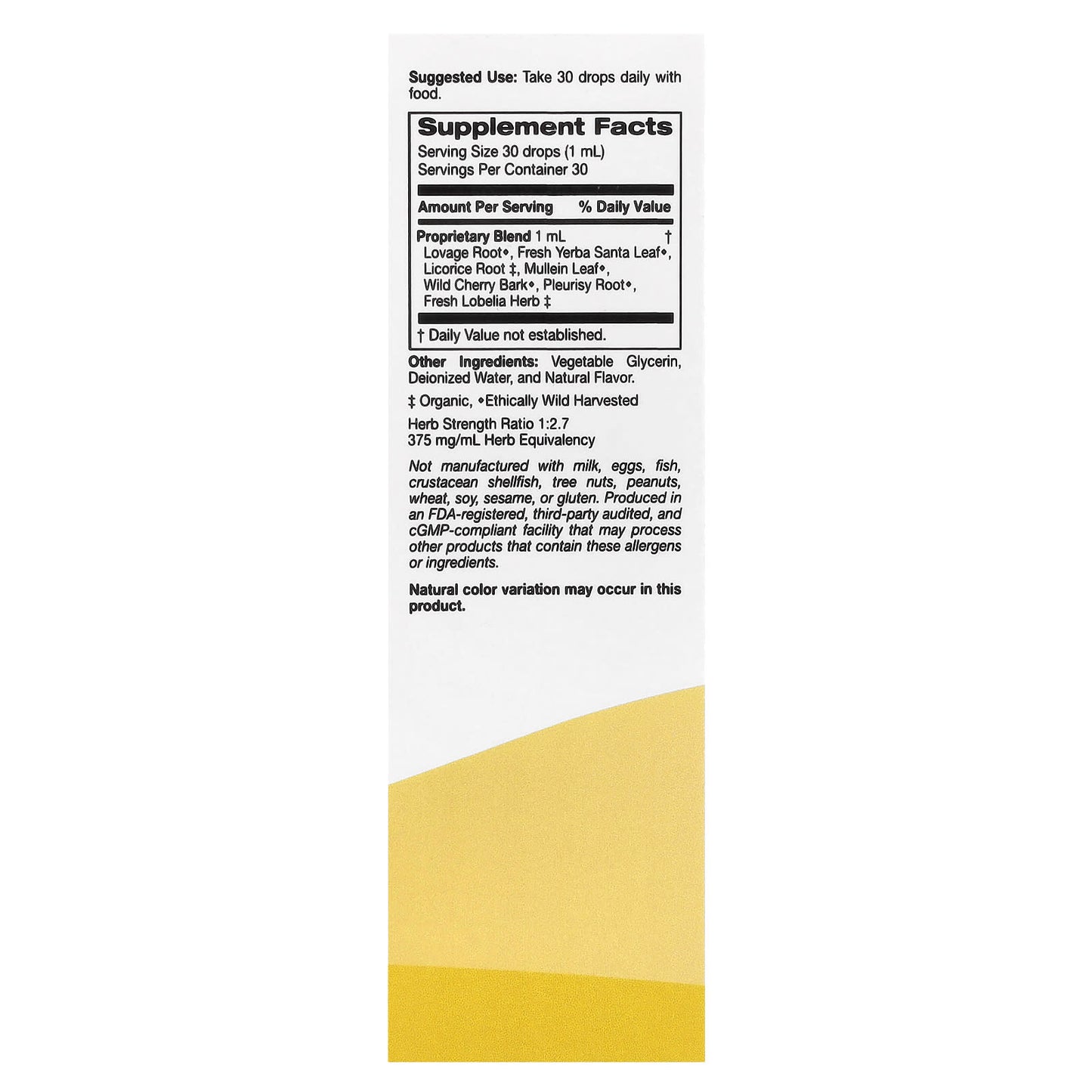 Natural Respiratory Relief for Kids - Super Nutrition Liquid - Image 2