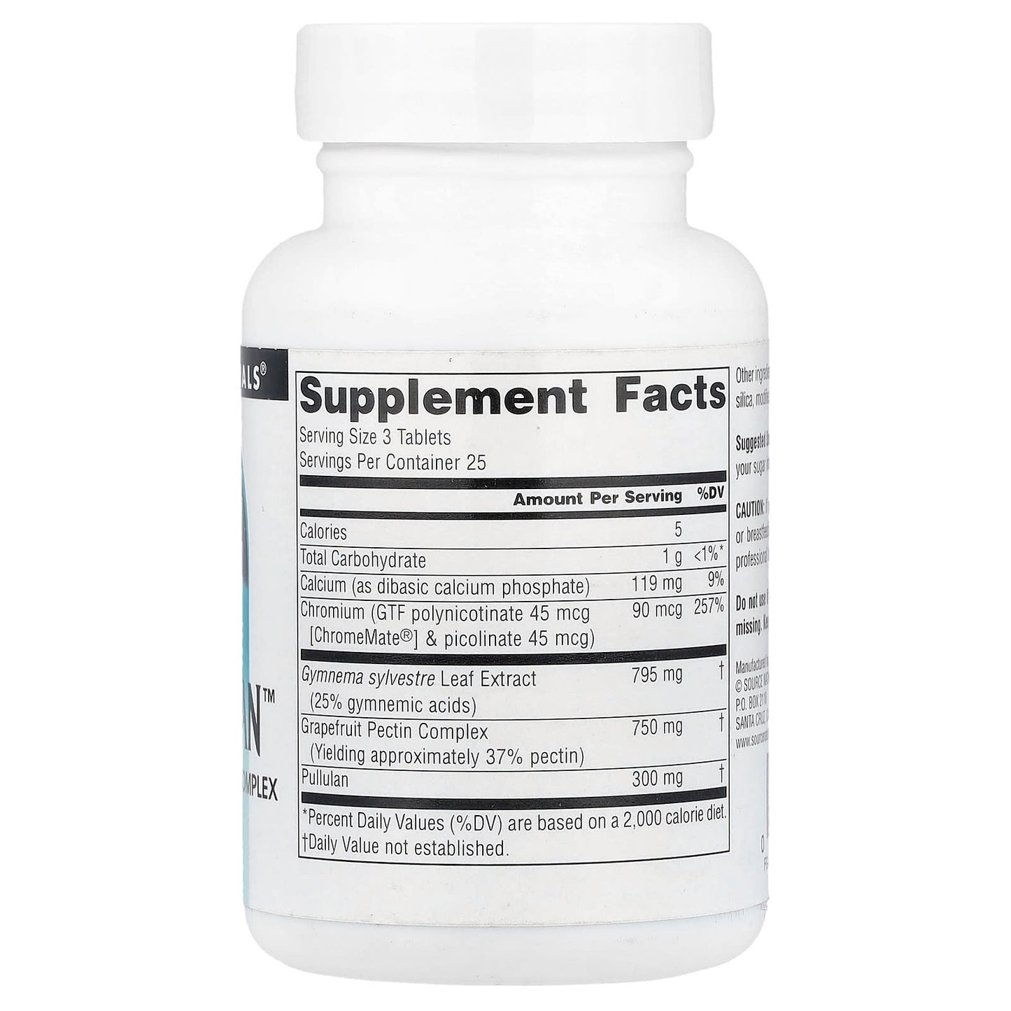 Source Naturals, Sugar Ban™, 75 Tablets - Image 2