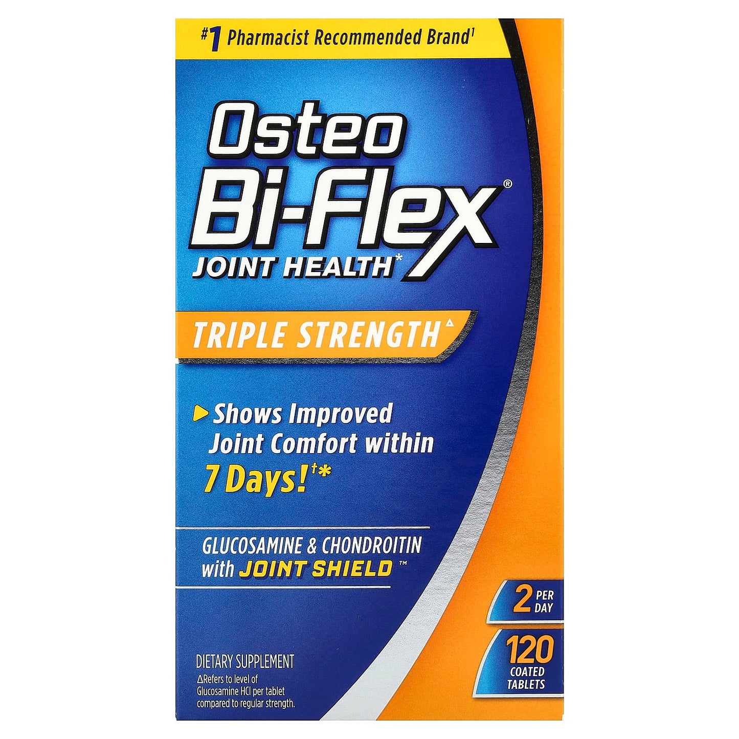 Osteo Bi-Flex, Joint Health, Triple Strength, 120 Coated Tablets - Image 1
