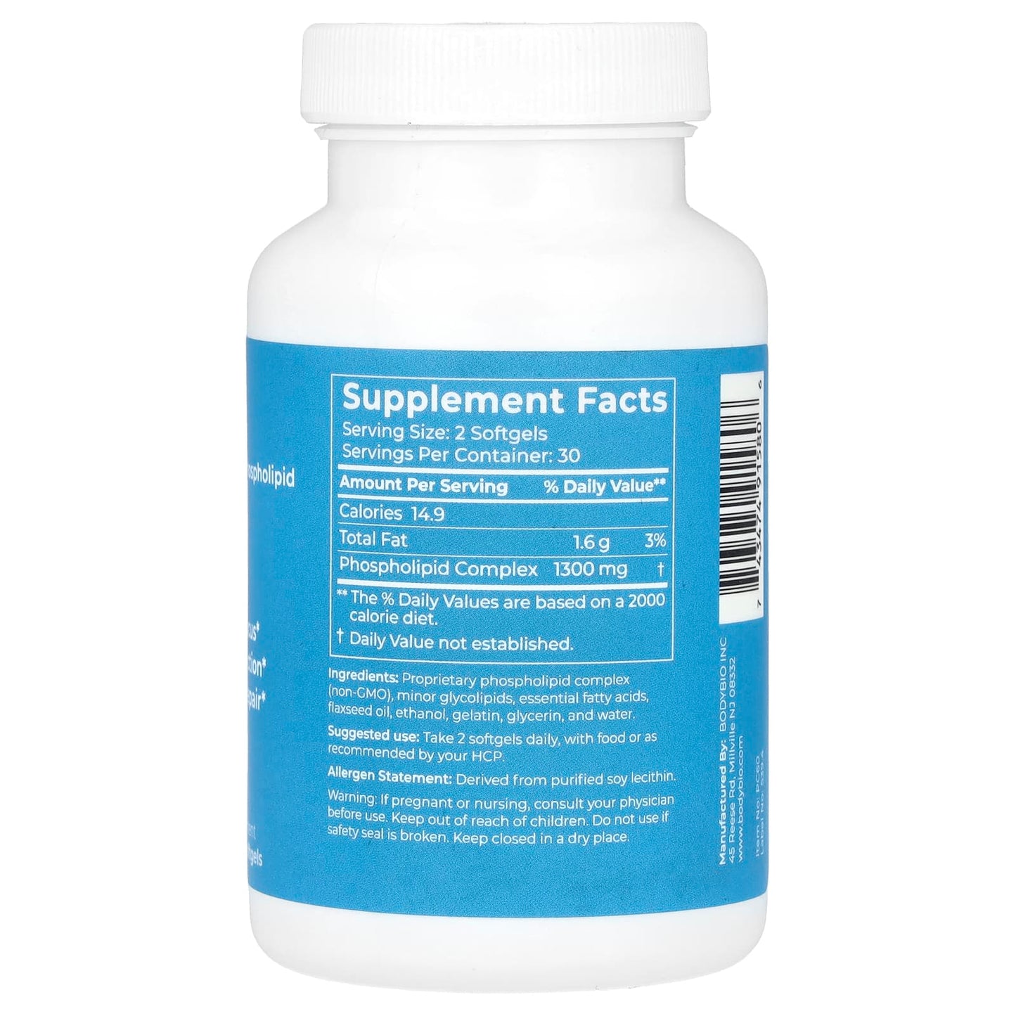 Liposomal Phospholipid Complex for Brain Function & Cellular Health - Image 2