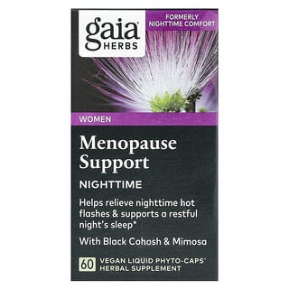 Menopause Support for Women - Gaia Herbs Nighttime Formula
