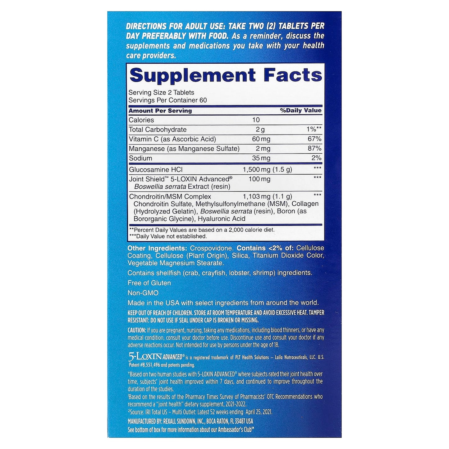 Osteo Bi-Flex, Joint Health, Triple Strength, 120 Coated Tablets - Image 2