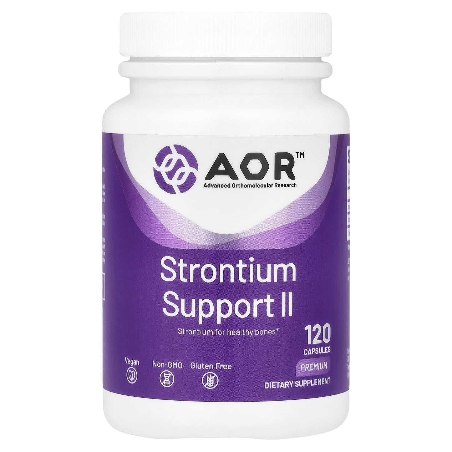 Strontium Support II: Healthy Bones Dietary Supplement by AOR - Image 1