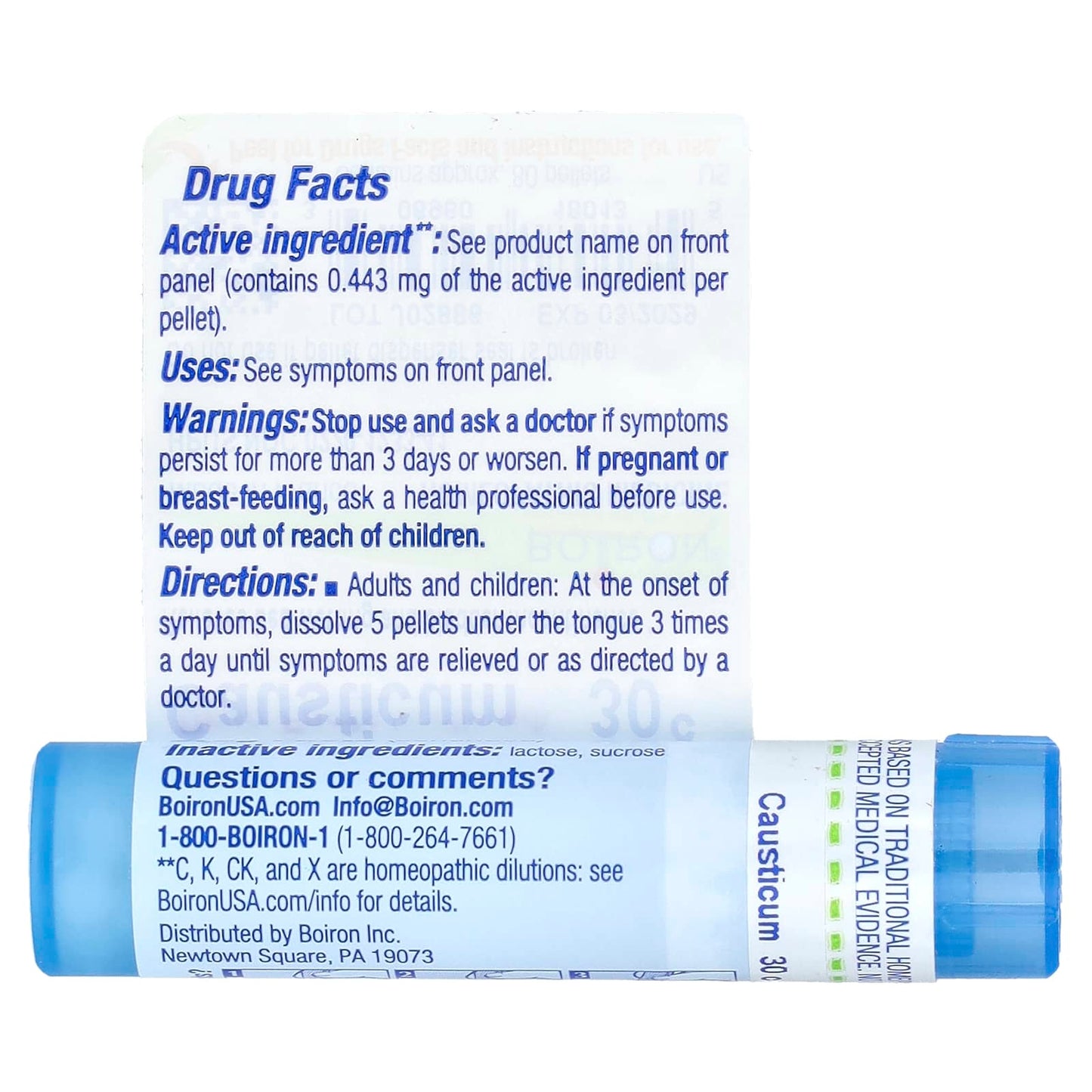 Boiron Causticum 30C: Natural Incontinence Relief for Adults & Children - Image 2