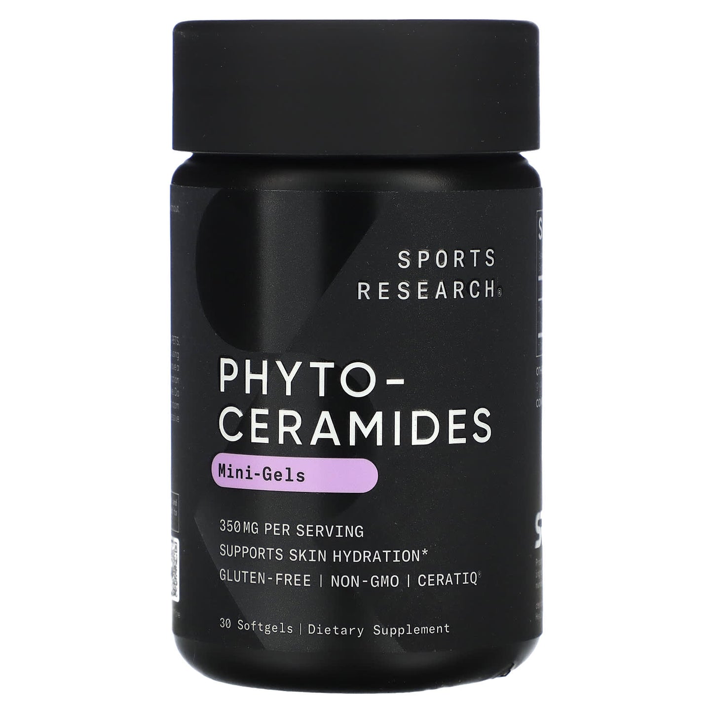 Sports Research, Phytoceramides Mini-Gels, 350 mg, 30 Softgels - Image 1