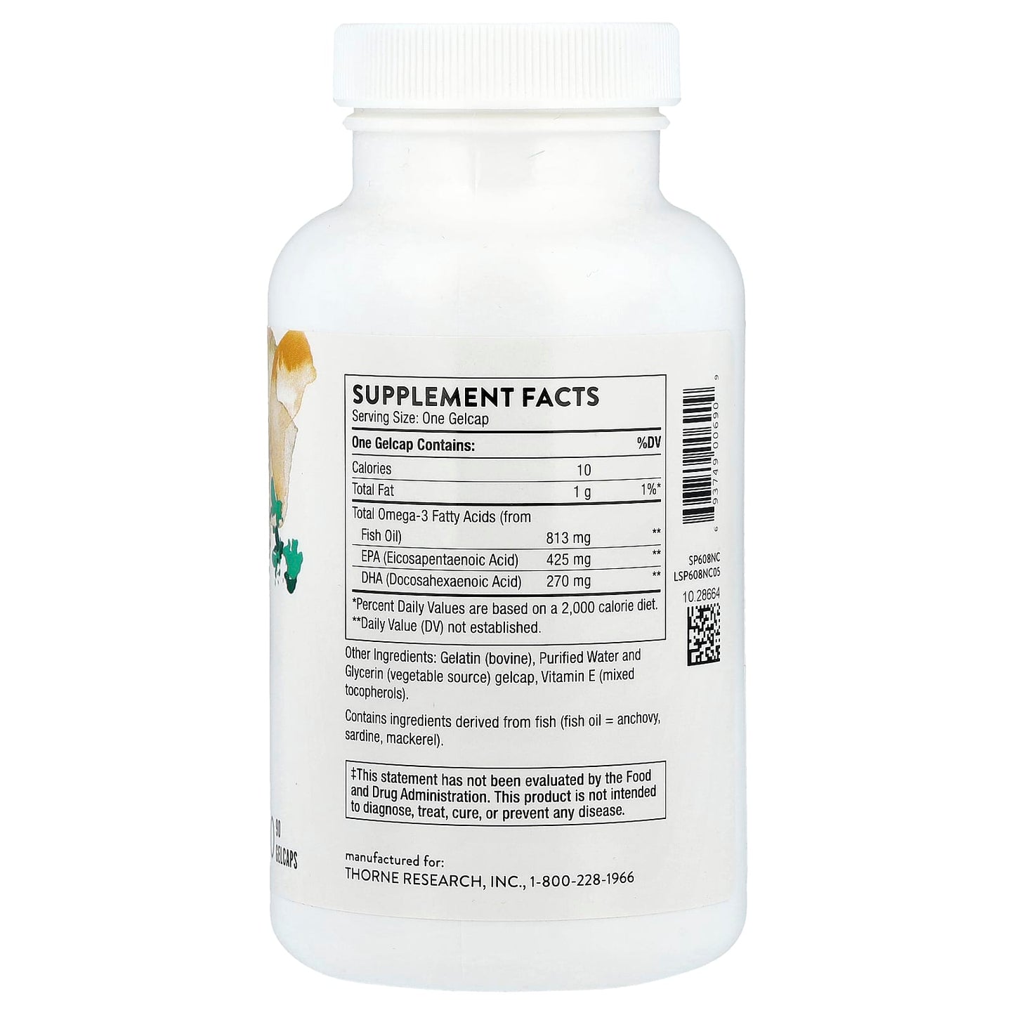 Thorne, Super EPA, 90 Gelcaps - Image 2