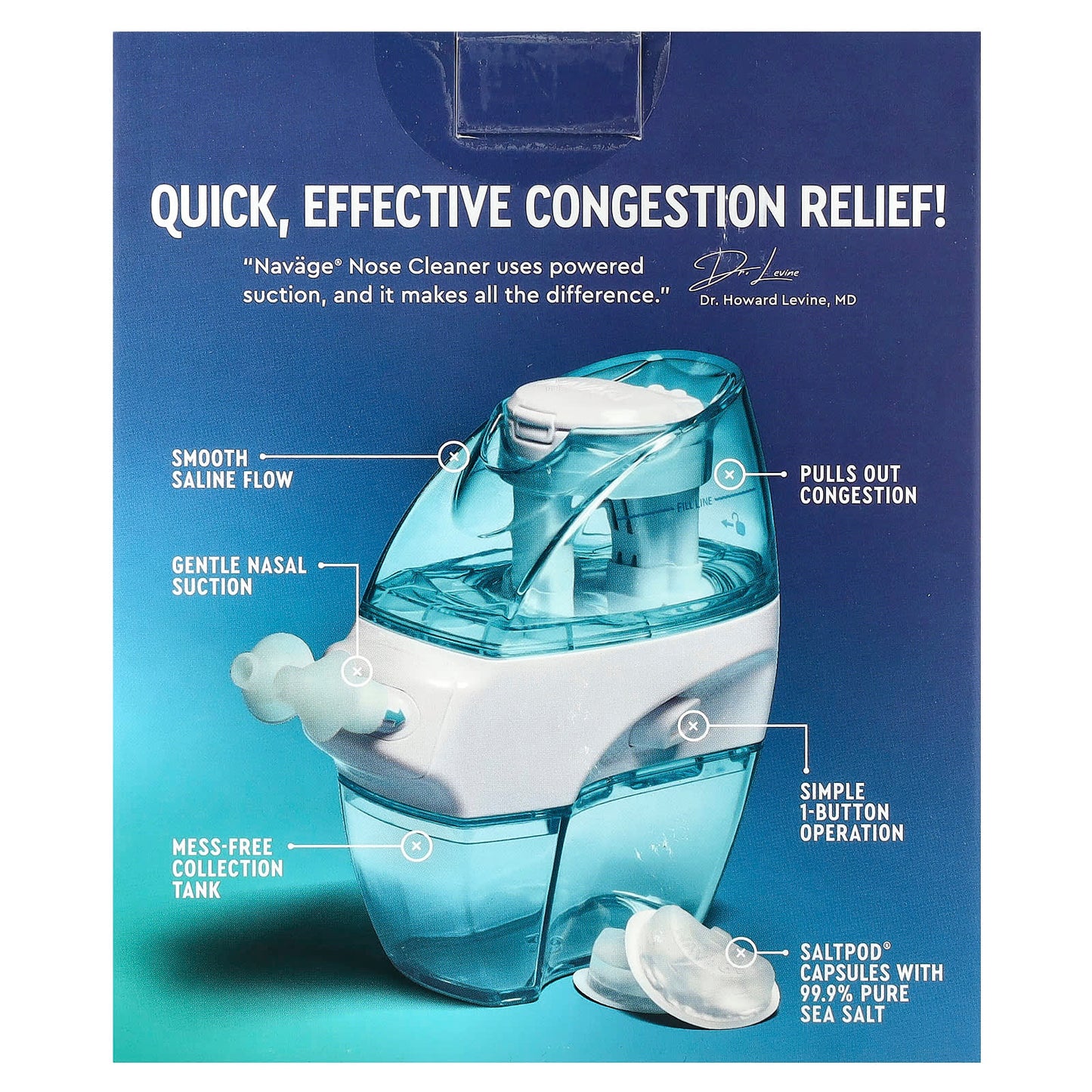 Navage, Nasal Care, Nose Cleaner Starter Kit, 1 Kit - Image 2