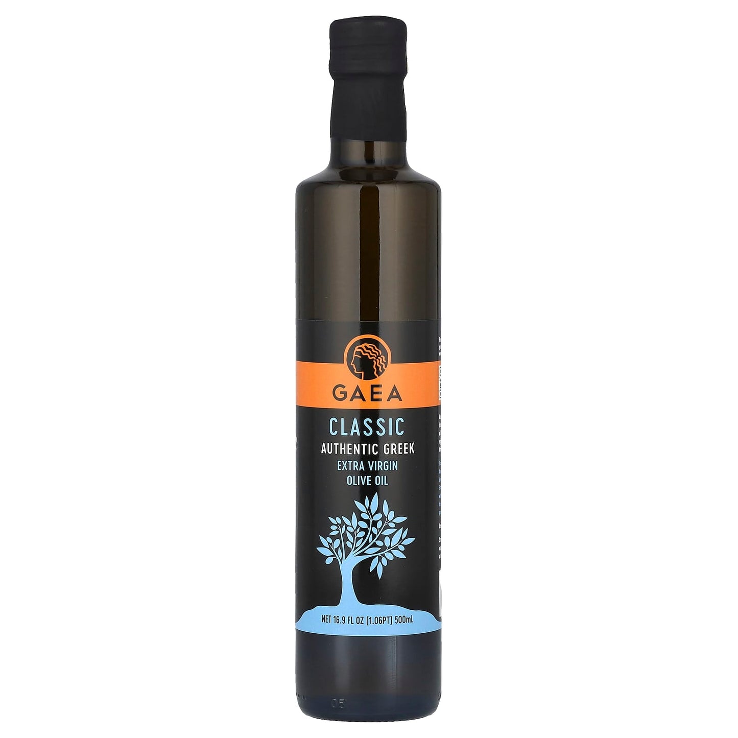 Gaea Authentic Greek Extra Virgin Olive Oil, 16.9 fl oz (500 ml) - Image 1