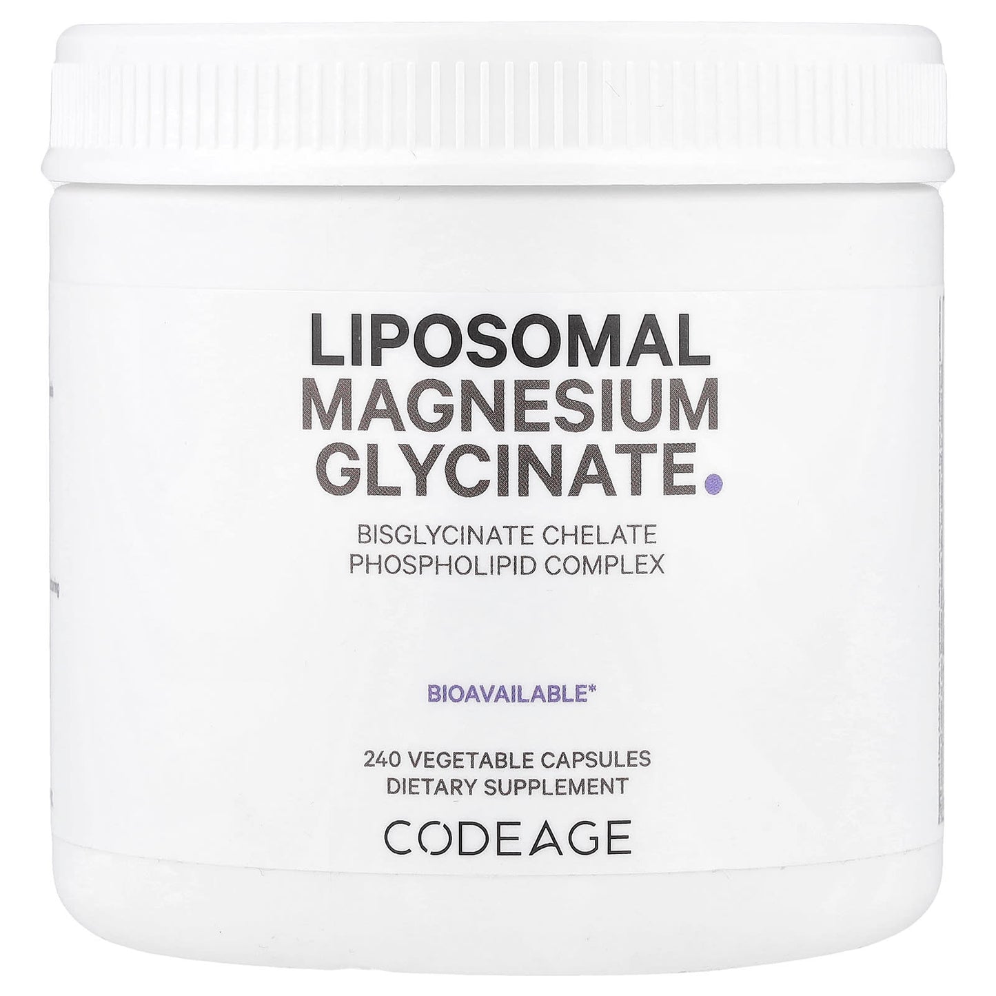 Unlock Relaxation with CodeAge Liposomal Magnesium Glycinate - Image 1