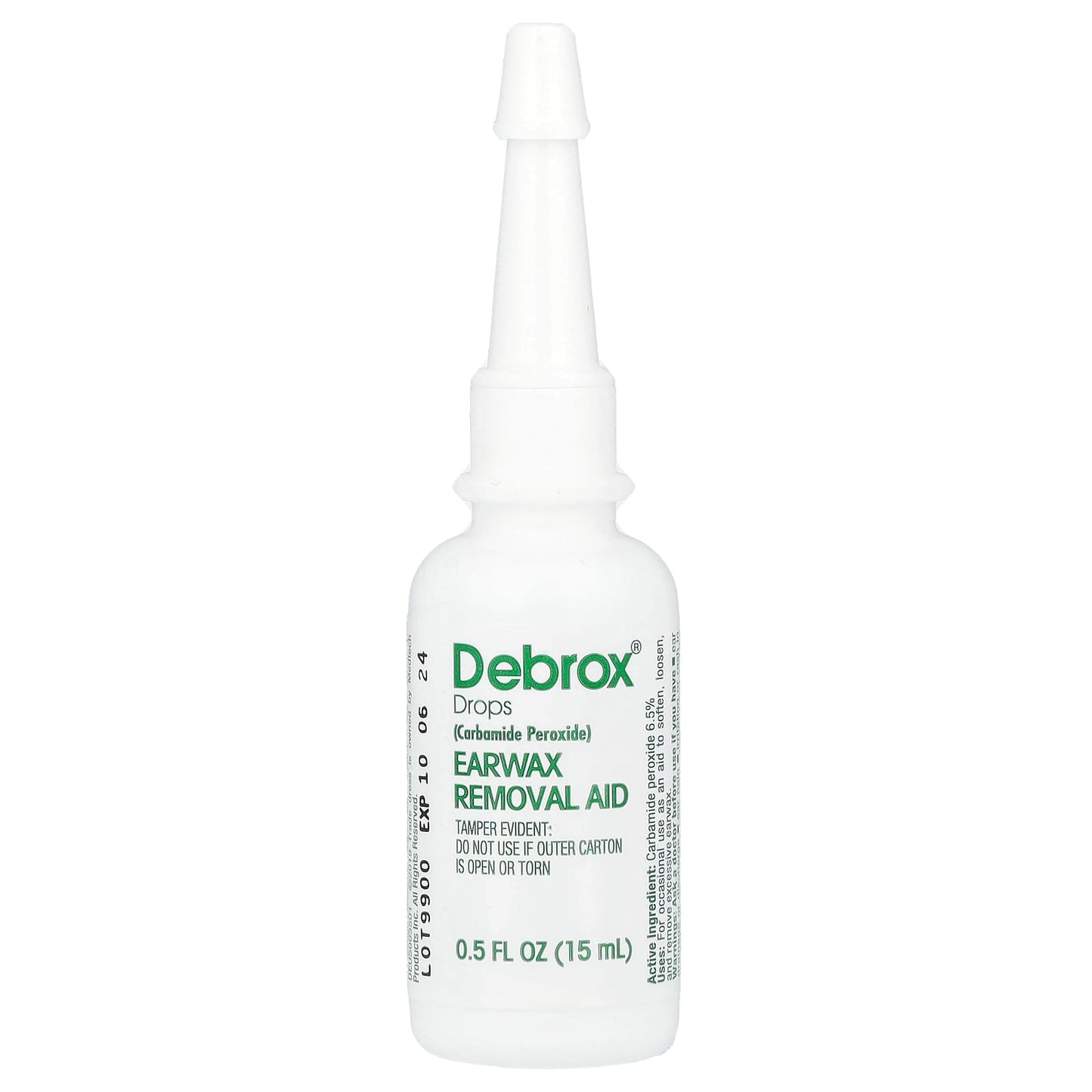 Debrox Earwax Removal Aid, 0.5 fl oz (15 ml) - Image 1