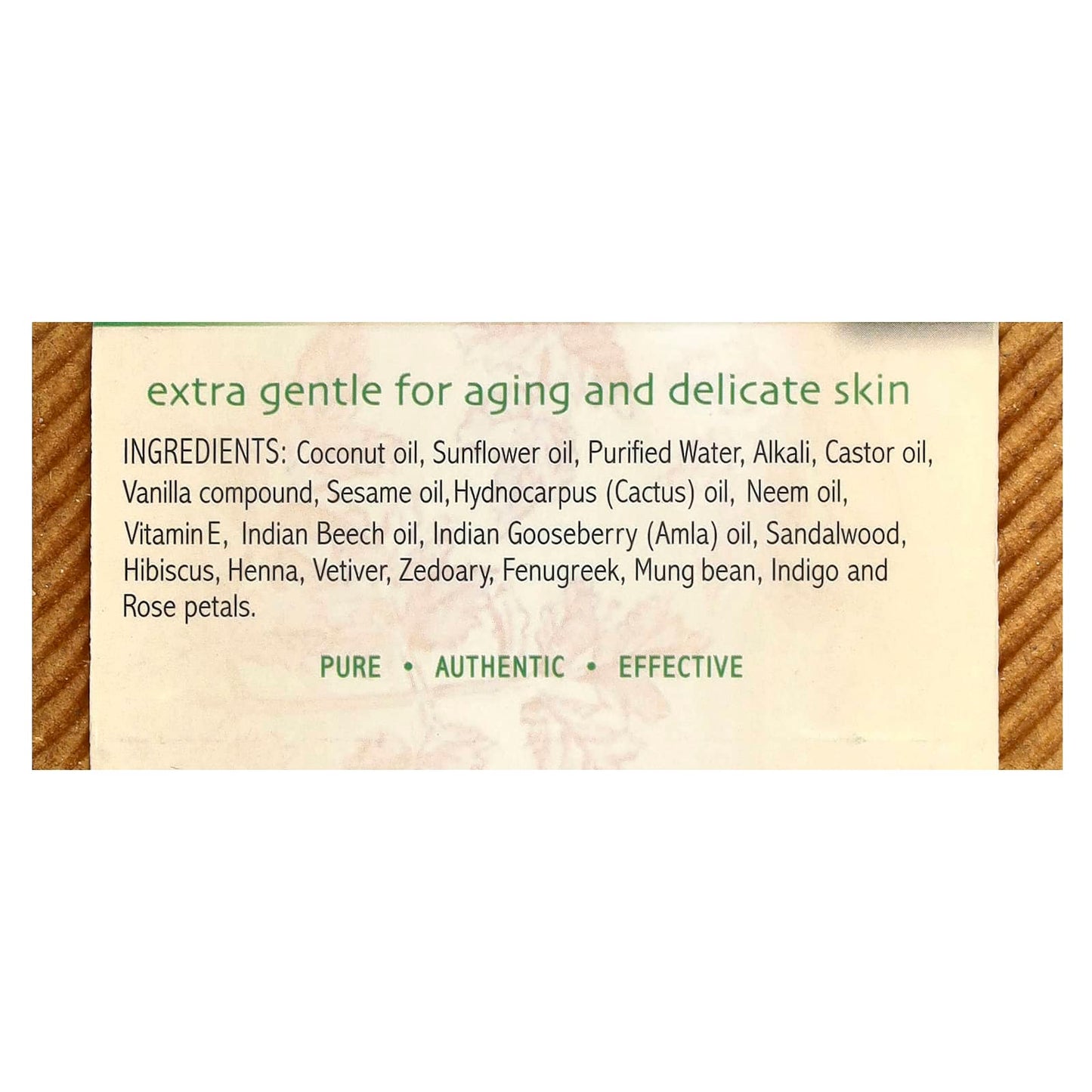 Nourishing Ayurvedic Soap with Neem & Vanilla, Cruelty-Free, Vegan - Image 2