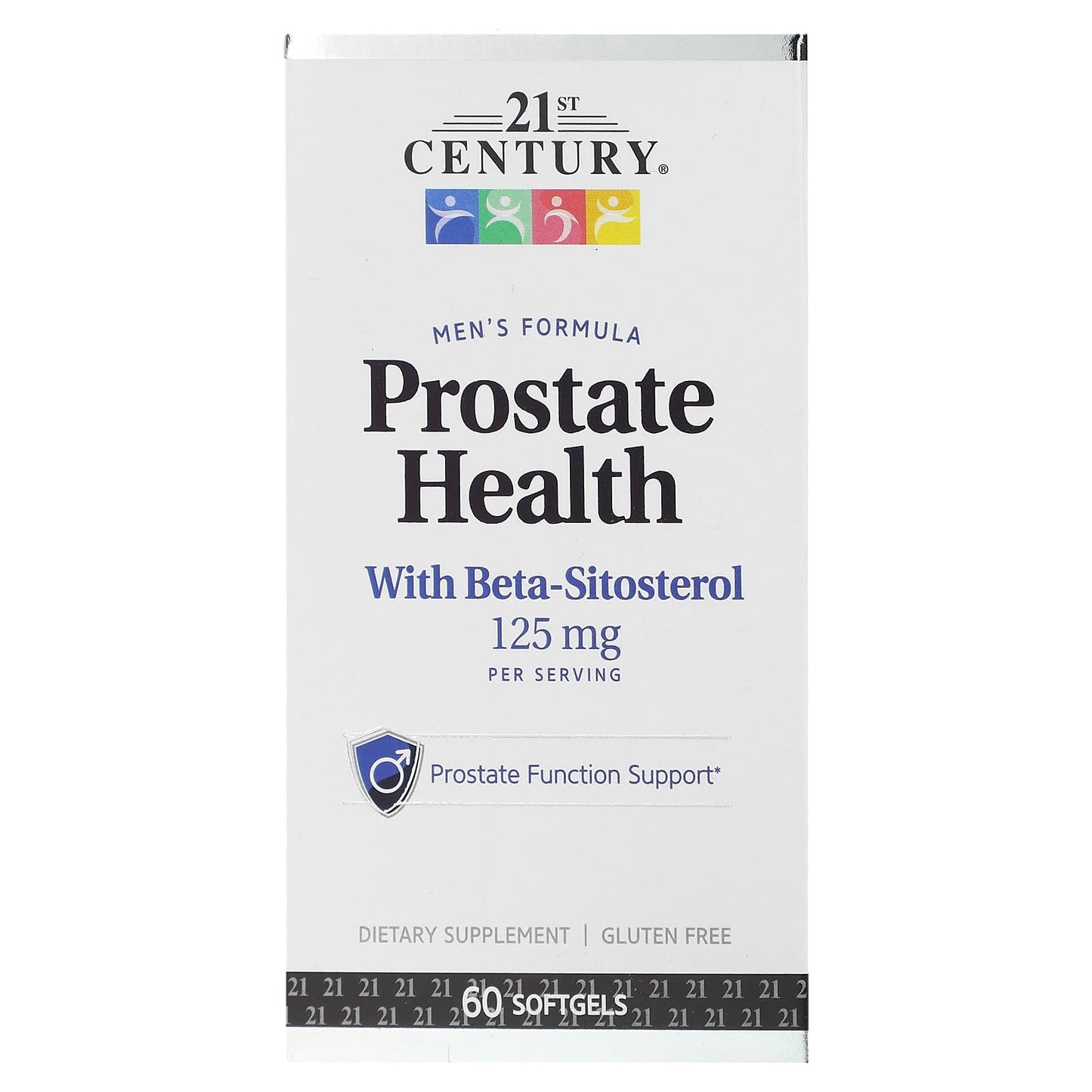 Prostate Health Support with Beta-Sitosterol, 60 Softgels - Image 1