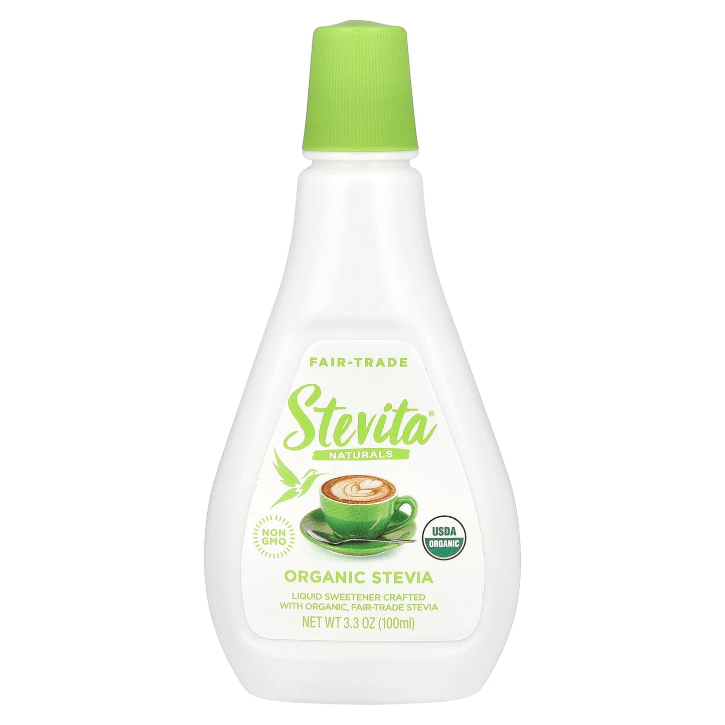 Stevita, Organic Stevia, 3.3 oz (100 ml) - Image 1